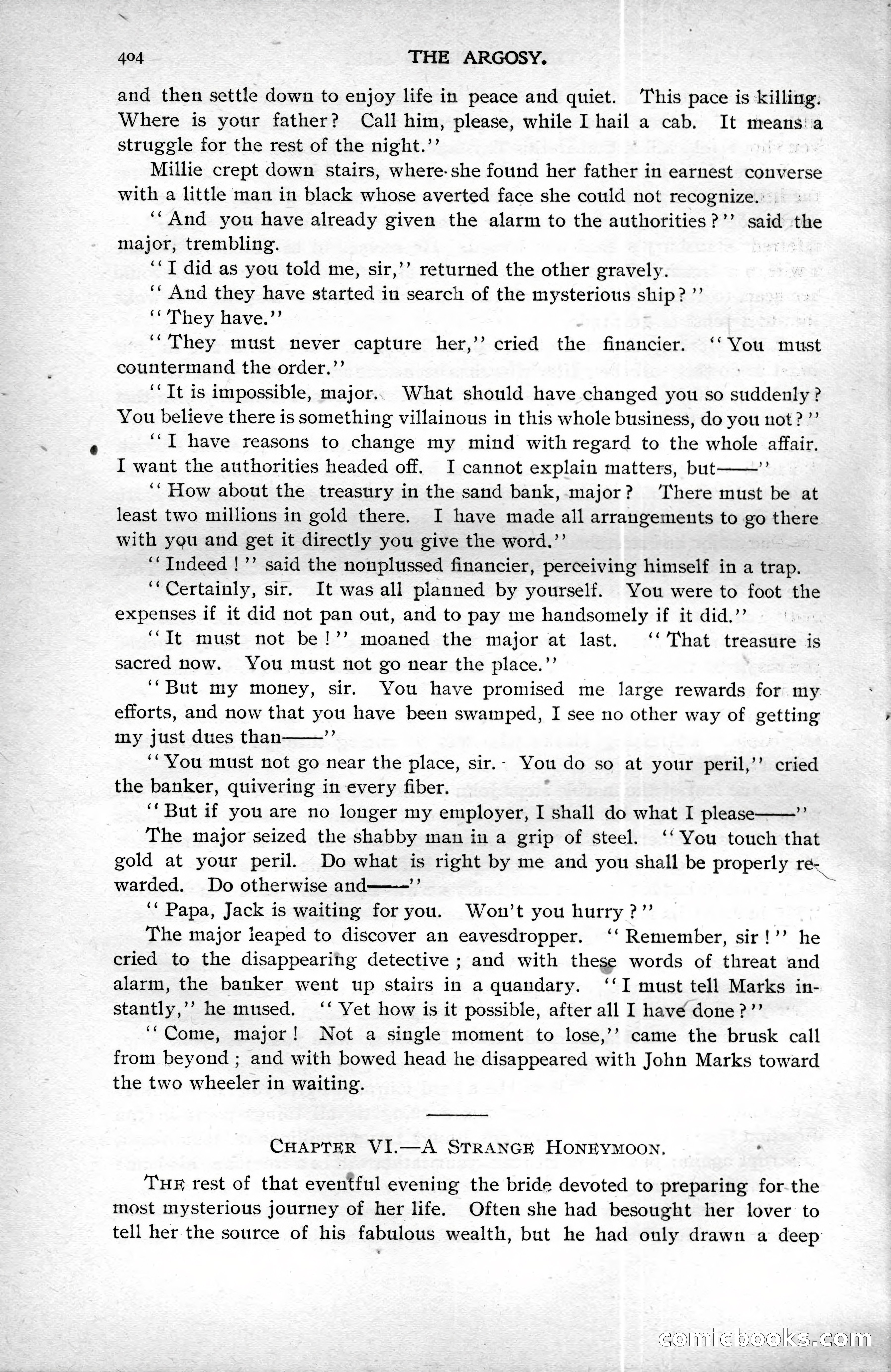 The Argosy, Vol. XXV, No. 3 — page 20 of 192