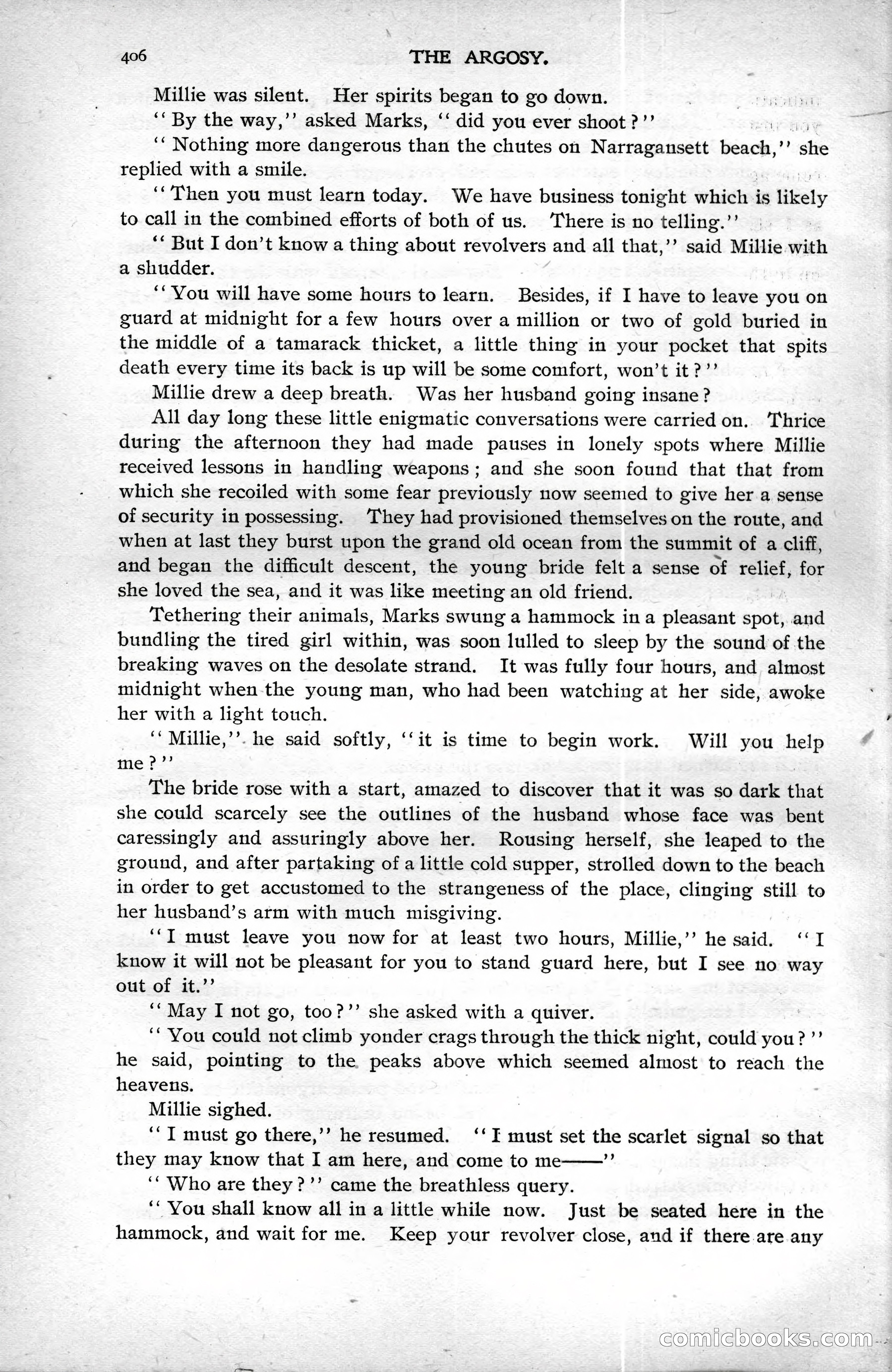 The Argosy, Vol. XXV, No. 3 — page 22 of 192