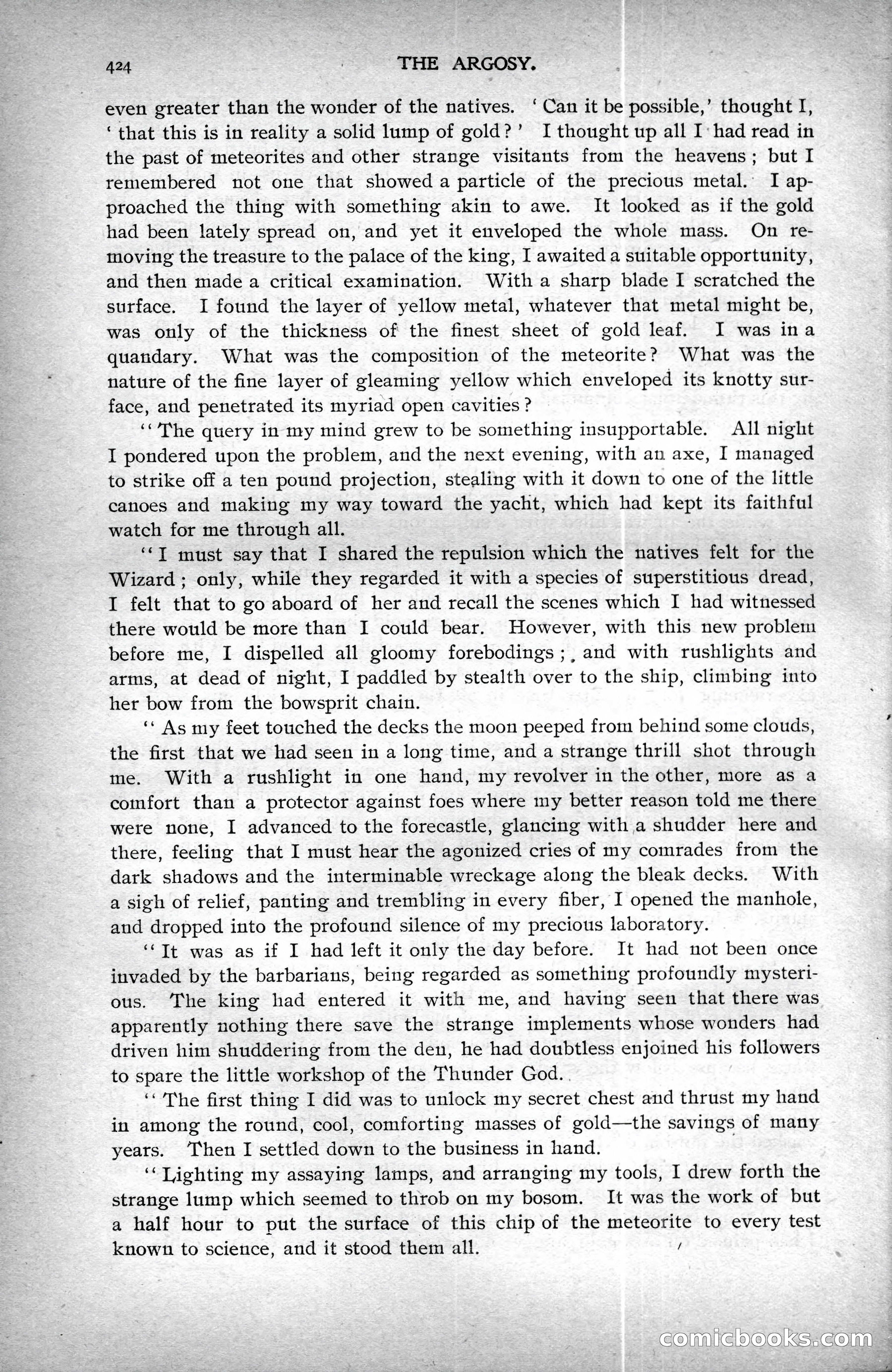 The Argosy, Vol. XXV, No. 3 — page 40 of 192