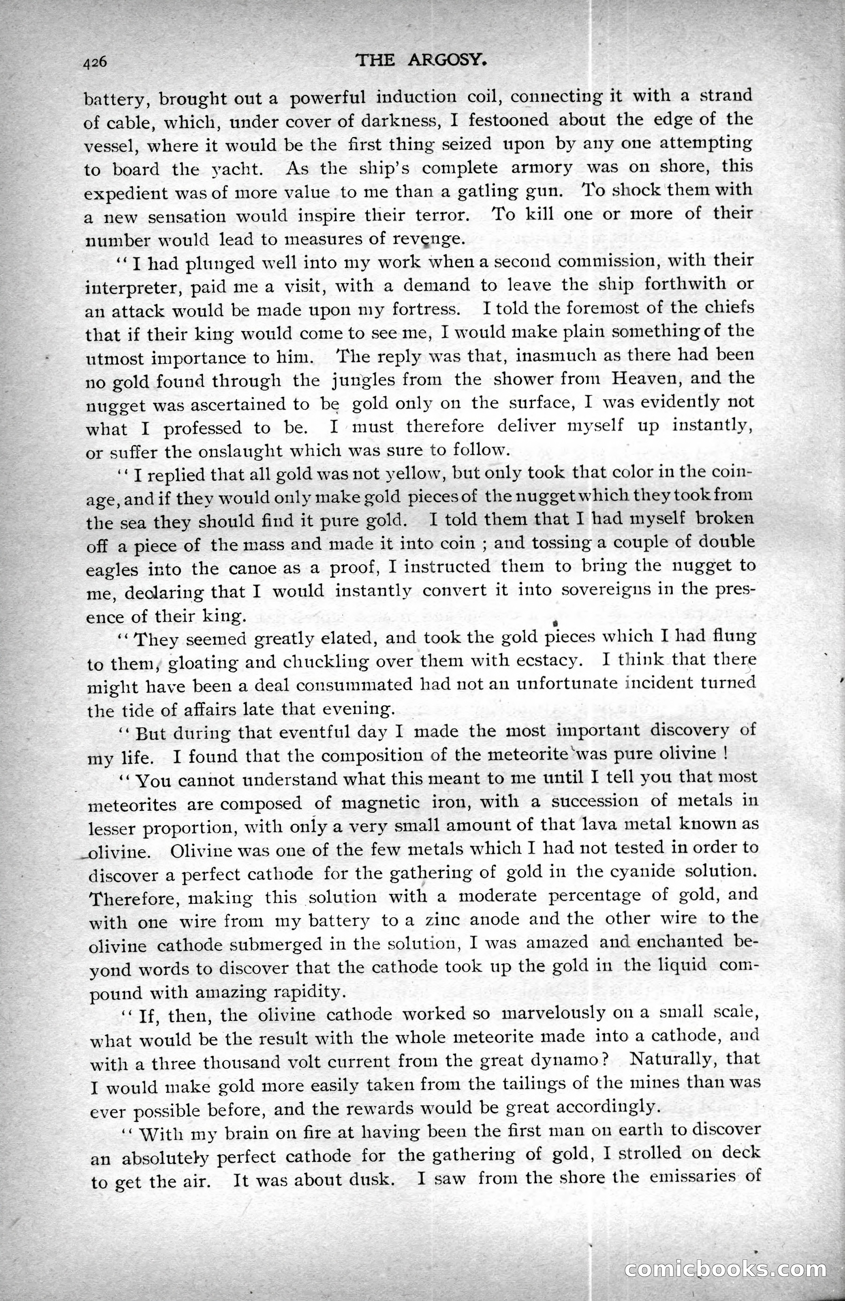 The Argosy, Vol. XXV, No. 3 — page 42 of 192