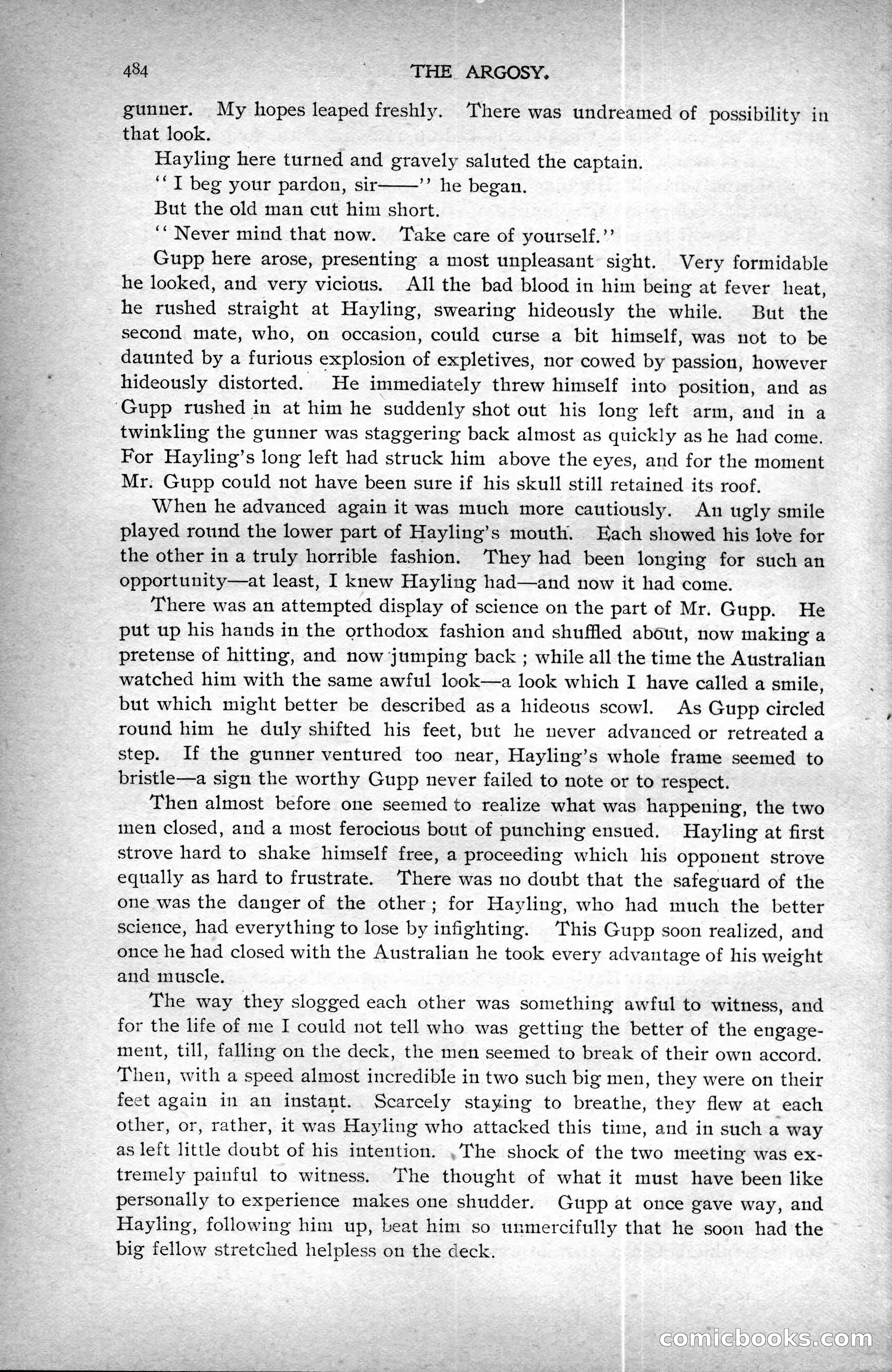 The Argosy, Vol. XXV, No. 3 — page 100 of 192
