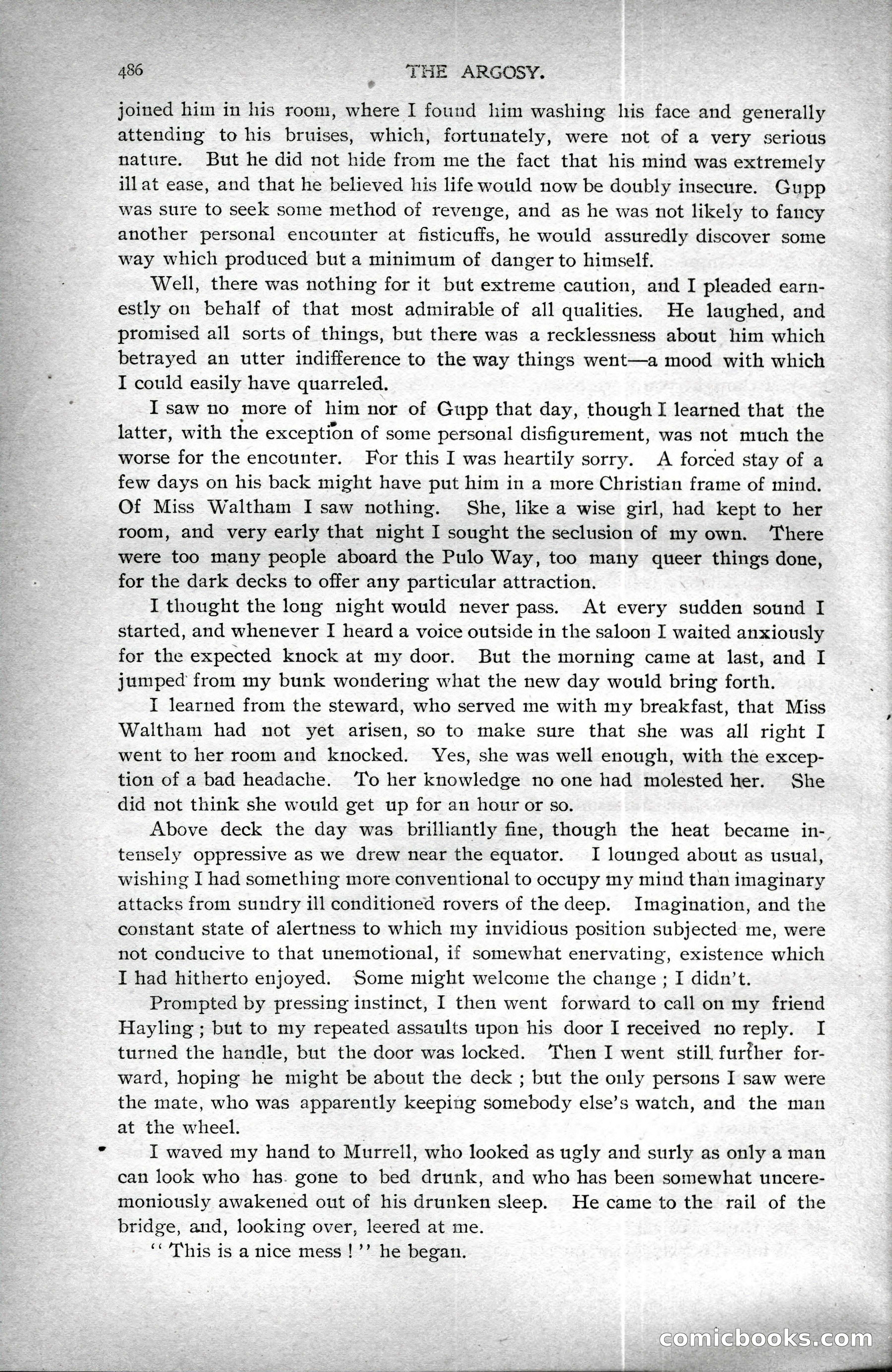 The Argosy, Vol. XXV, No. 3 — page 102 of 192