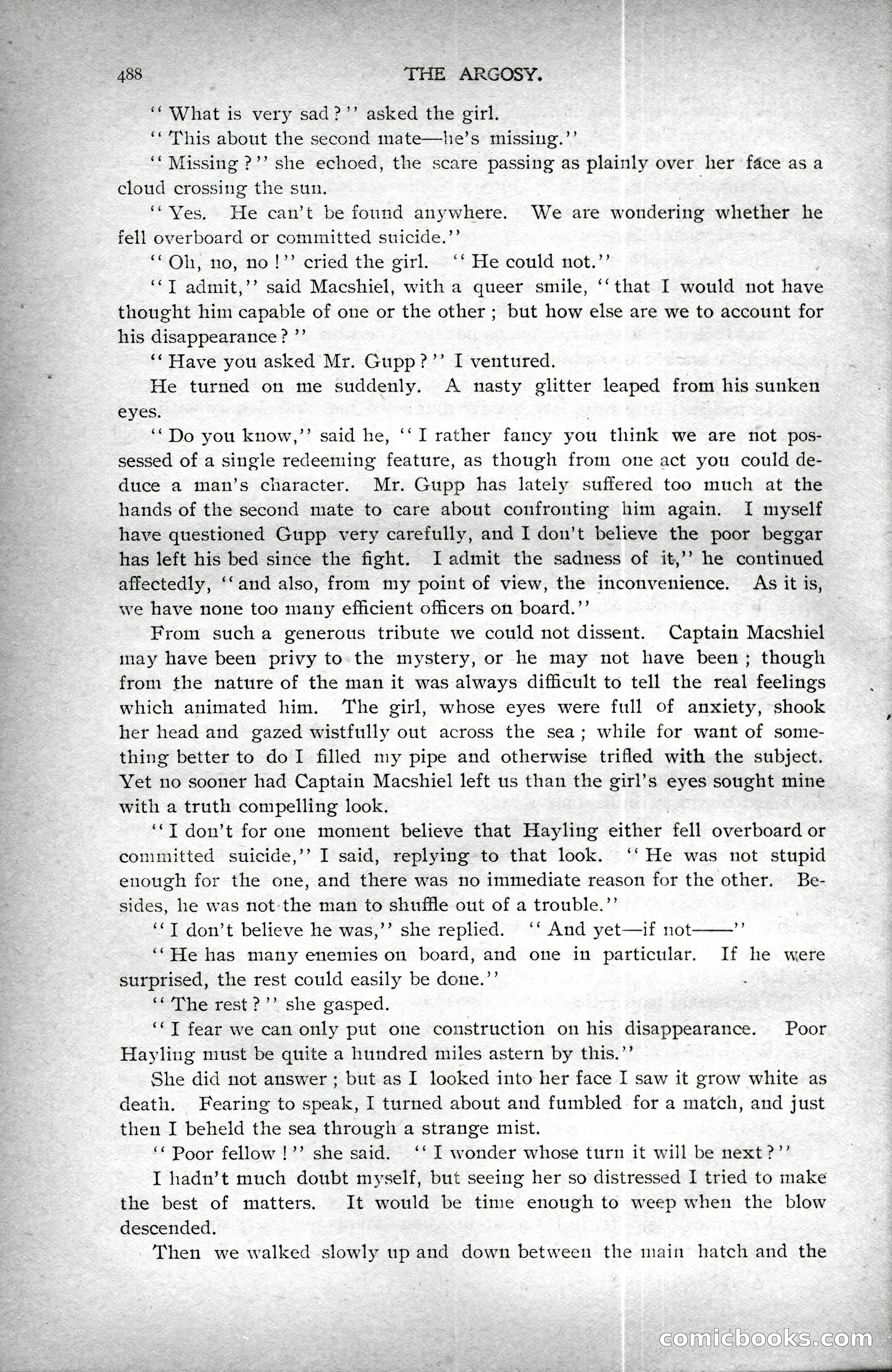 The Argosy, Vol. XXV, No. 3 — page 104 of 192