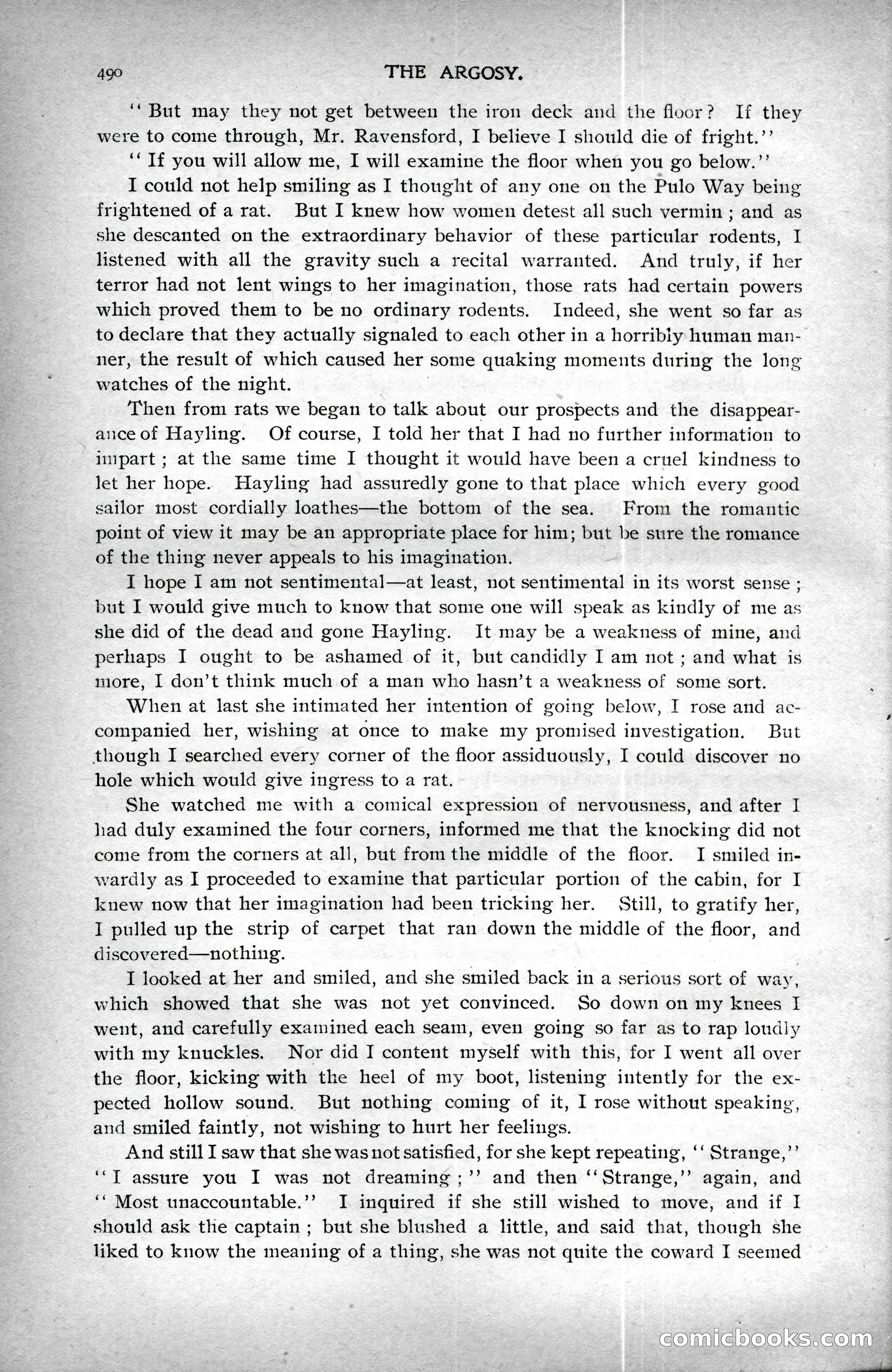 The Argosy, Vol. XXV, No. 3 — page 106 of 192
