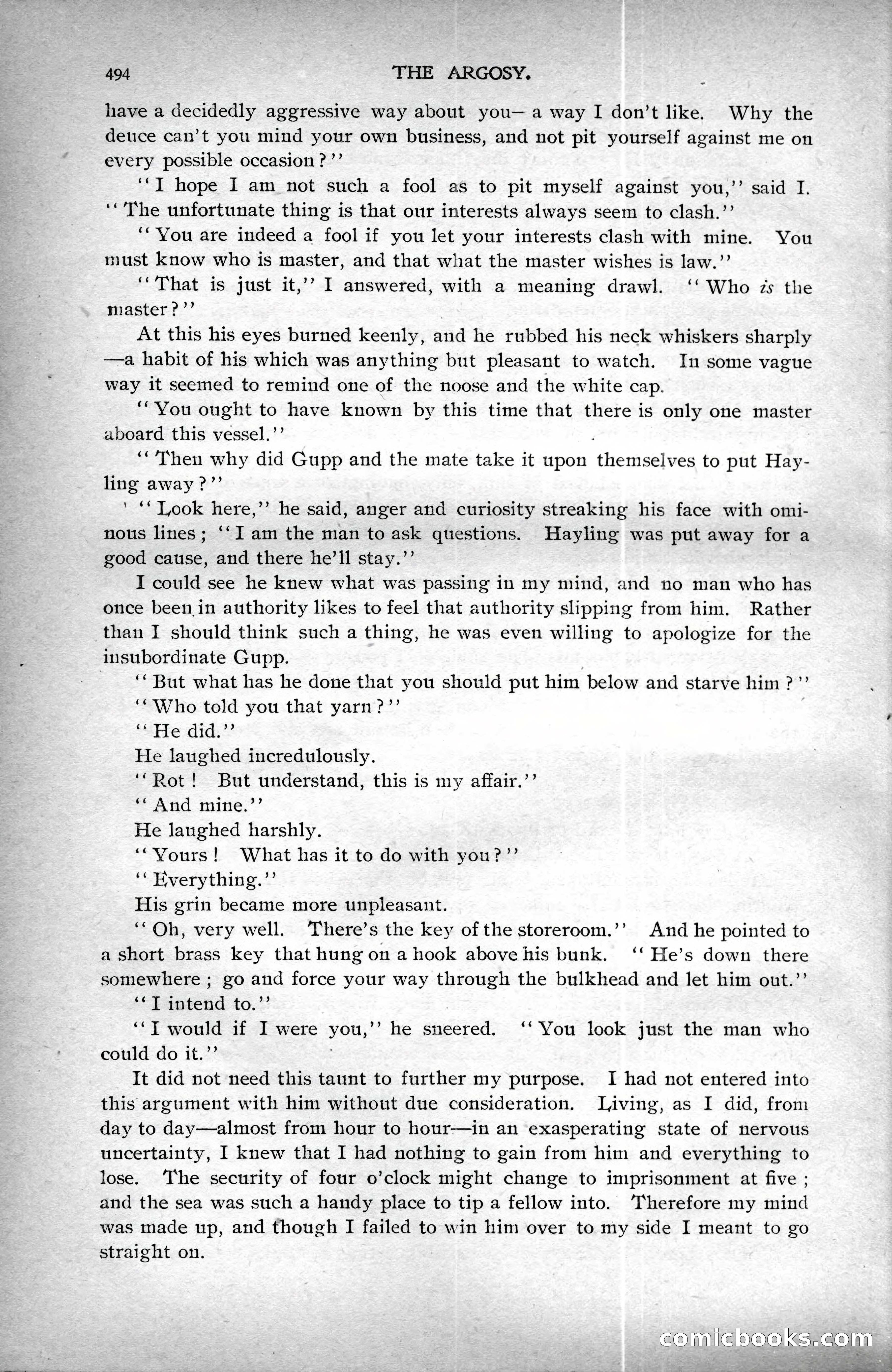 The Argosy, Vol. XXV, No. 3 — page 110 of 192