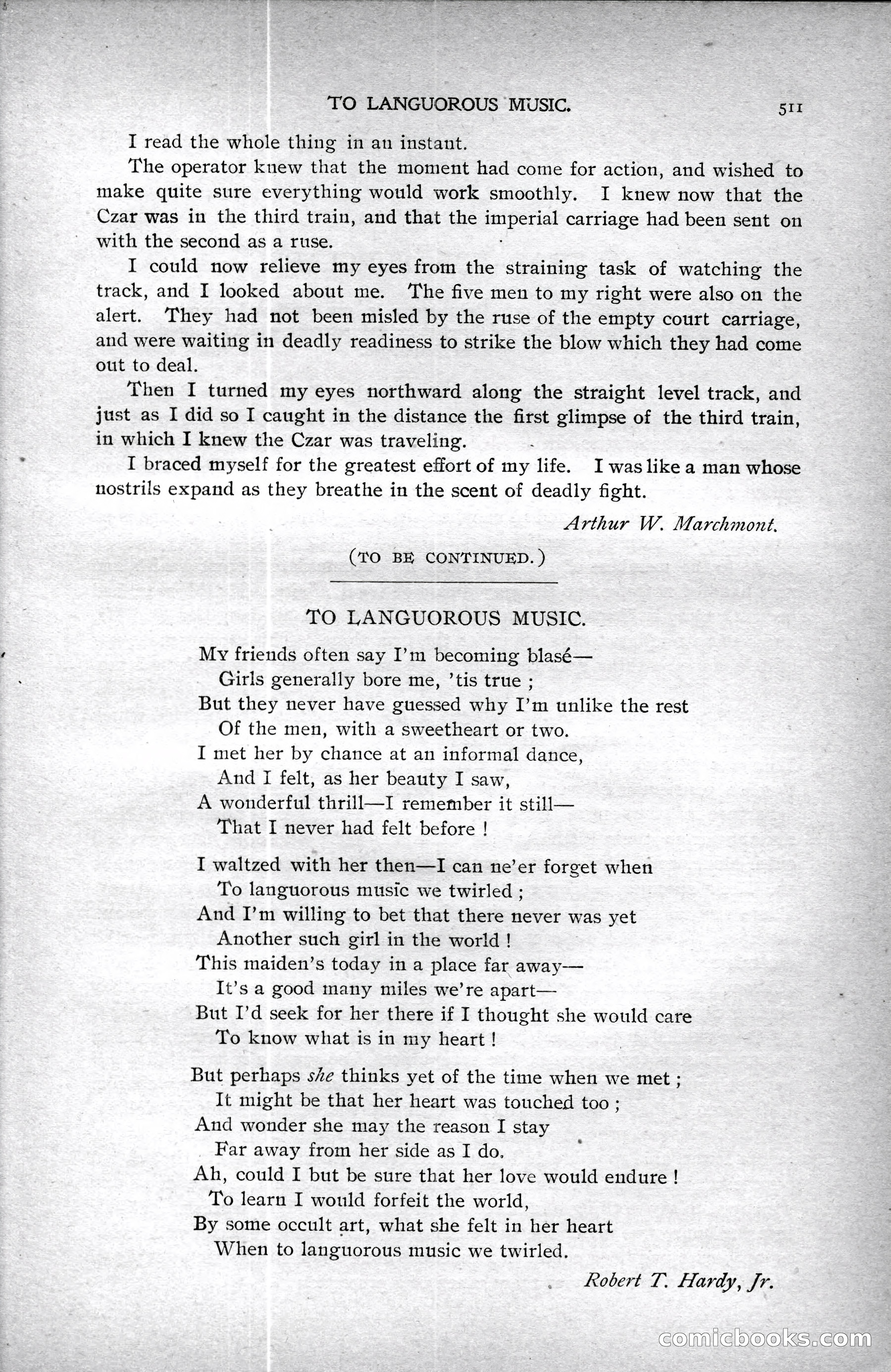 The Argosy, Vol. XXV, No. 3 — page 127 of 192