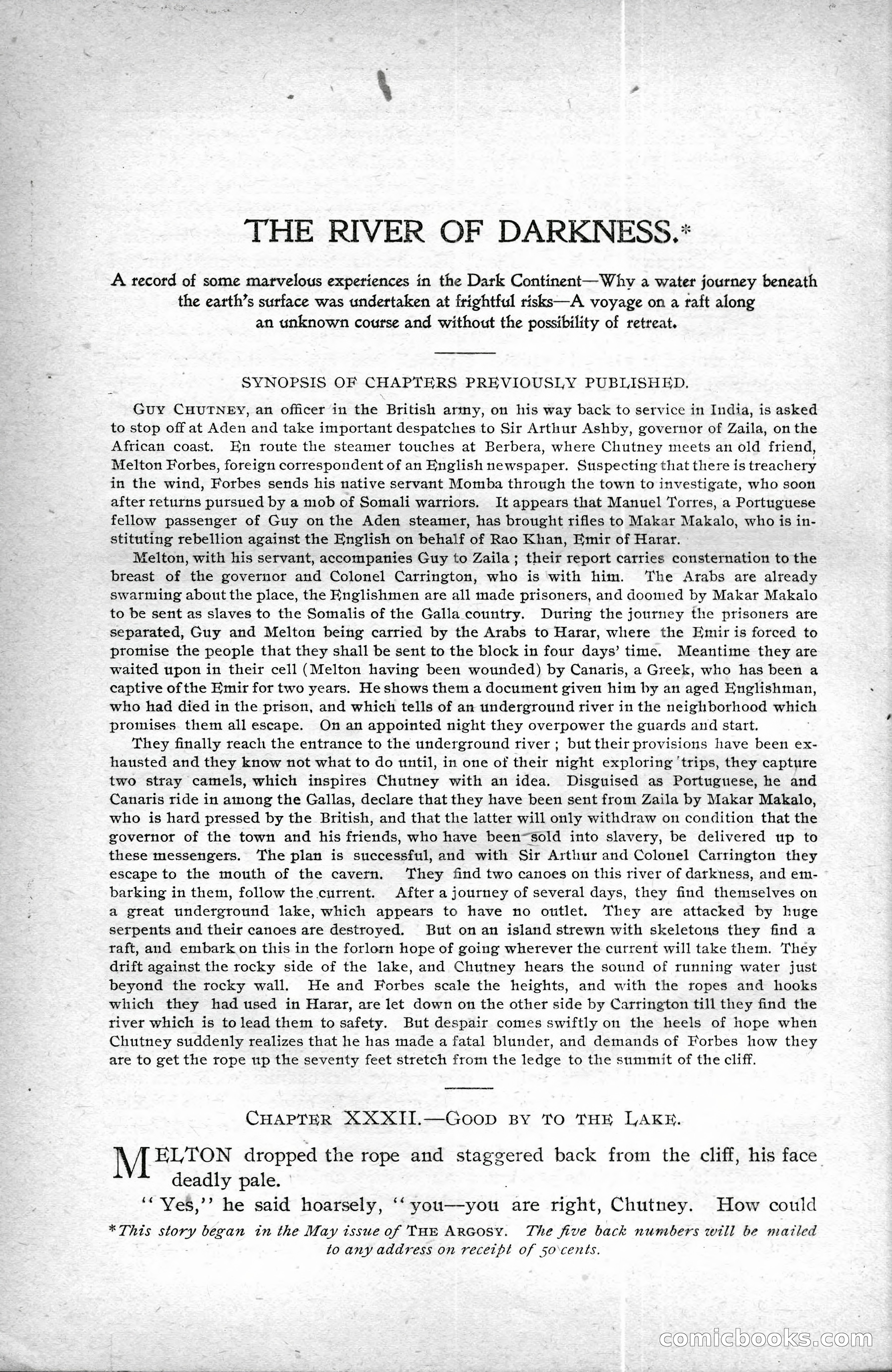 The Argosy, Vol. XXV, No. 3 — page 132 of 192