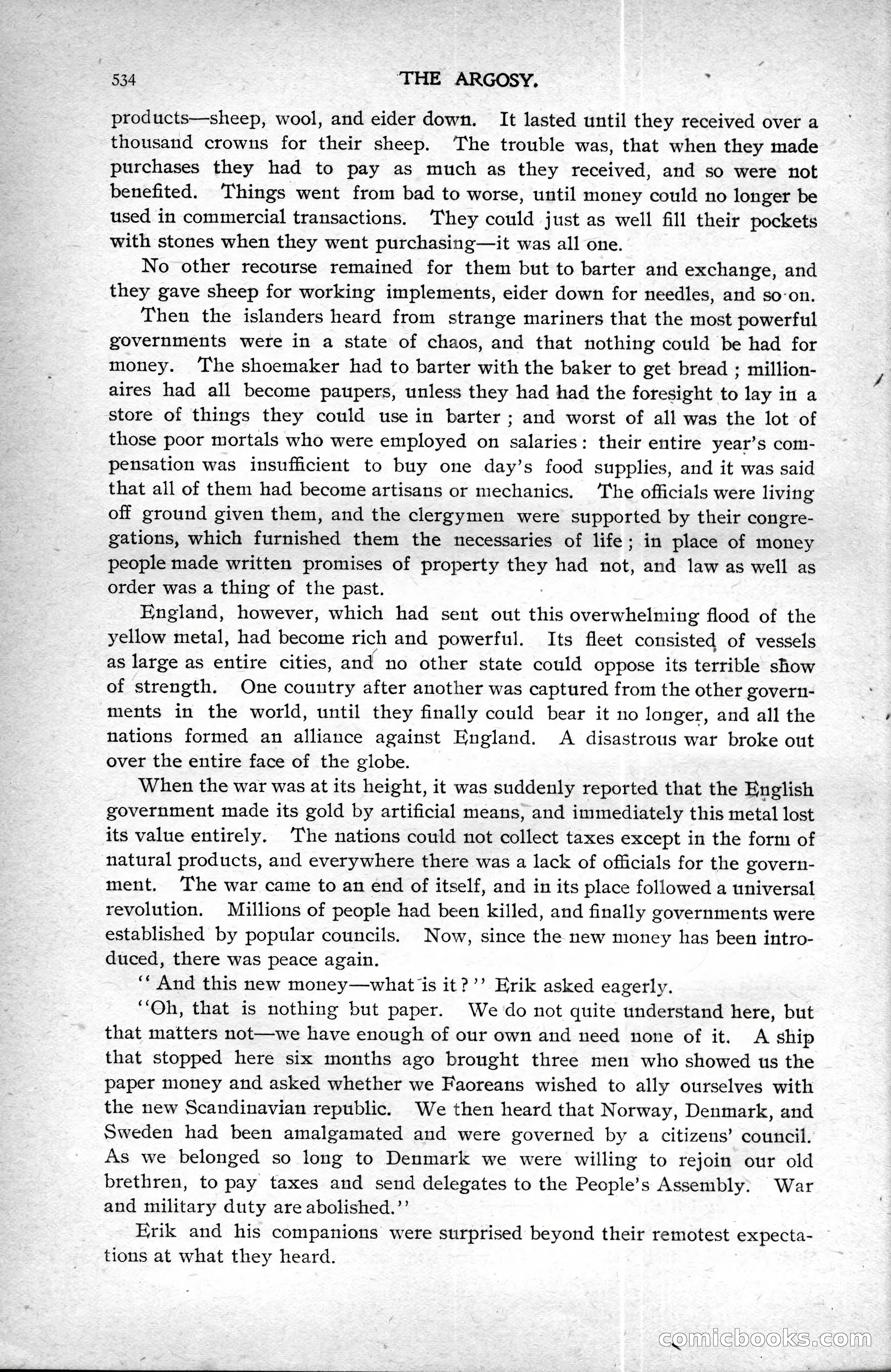 The Argosy, Vol. XXV, No. 3 — page 150 of 192