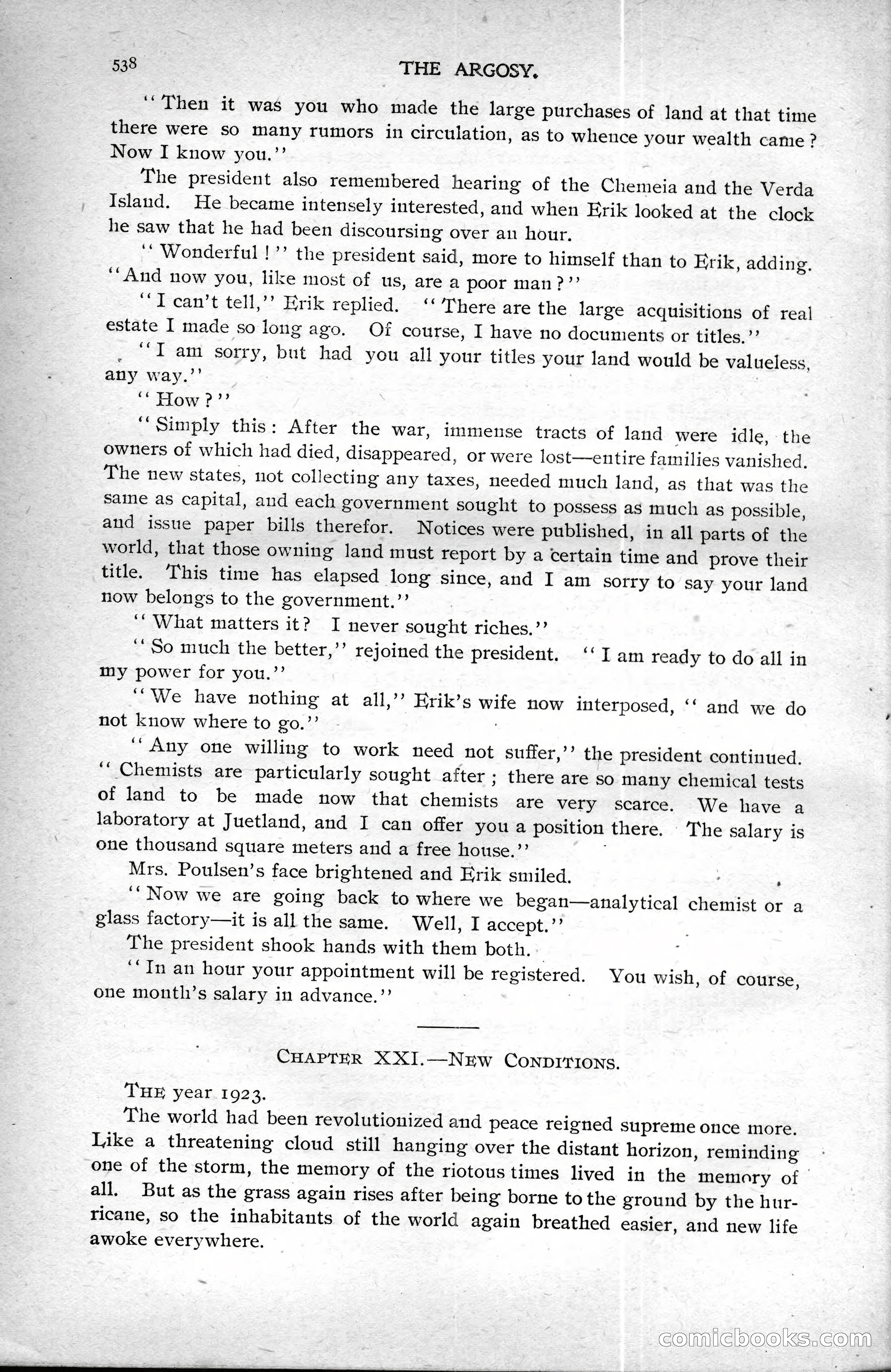 The Argosy, Vol. XXV, No. 3 — page 154 of 192