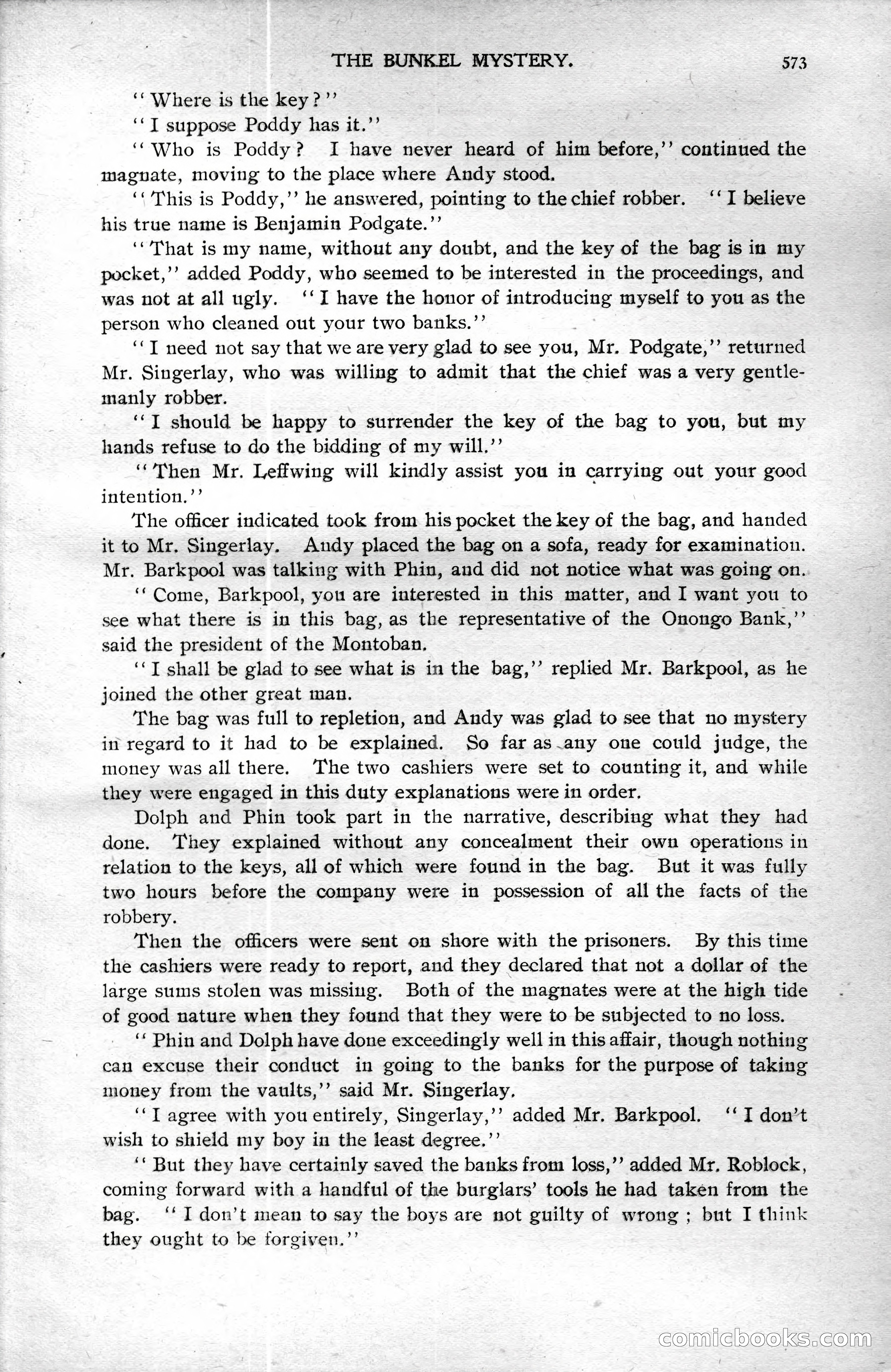 The Argosy, Vol. XXV, No. 3 — page 189 of 192