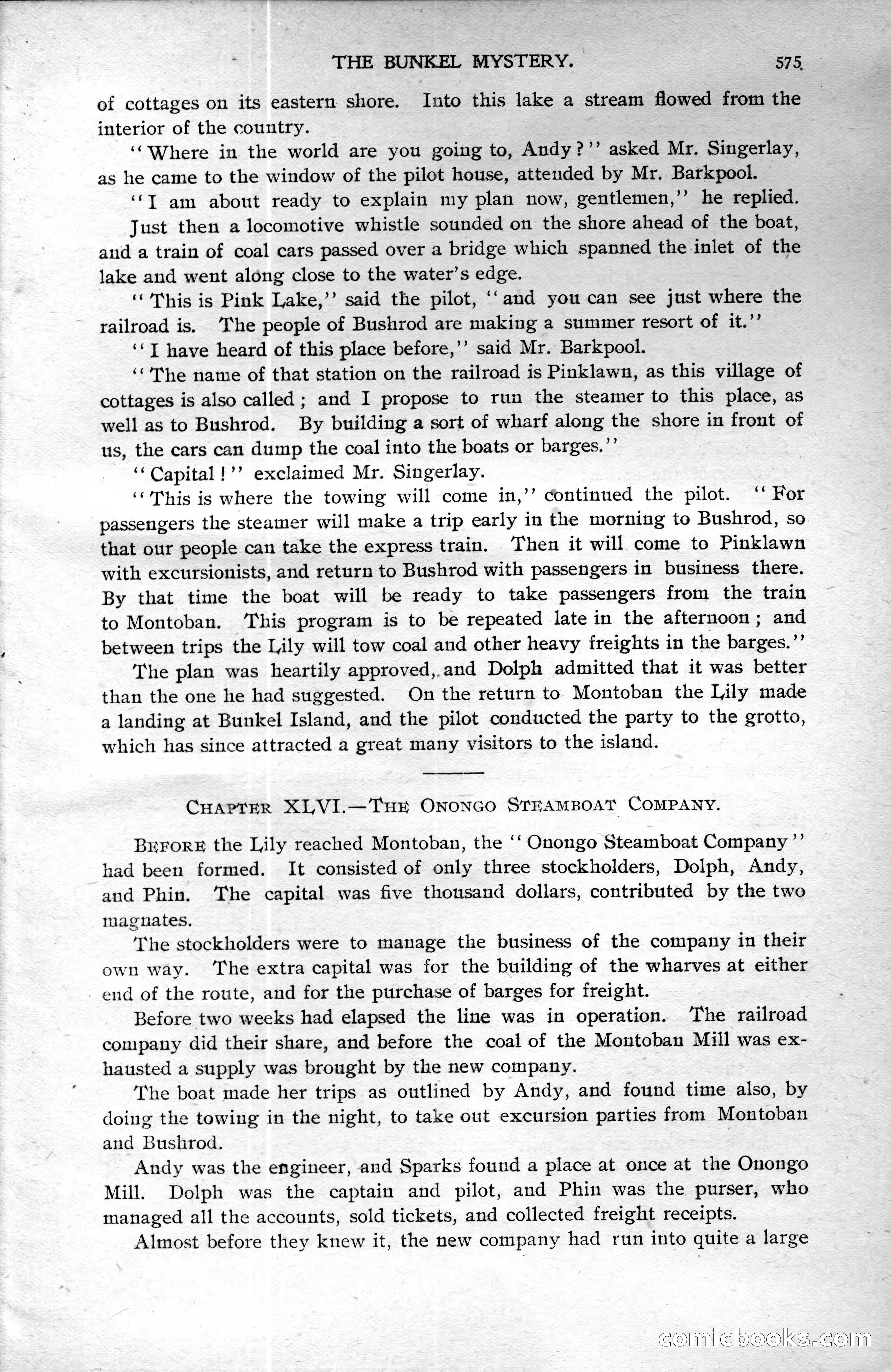 The Argosy, Vol. XXV, No. 3 — page 191 of 192