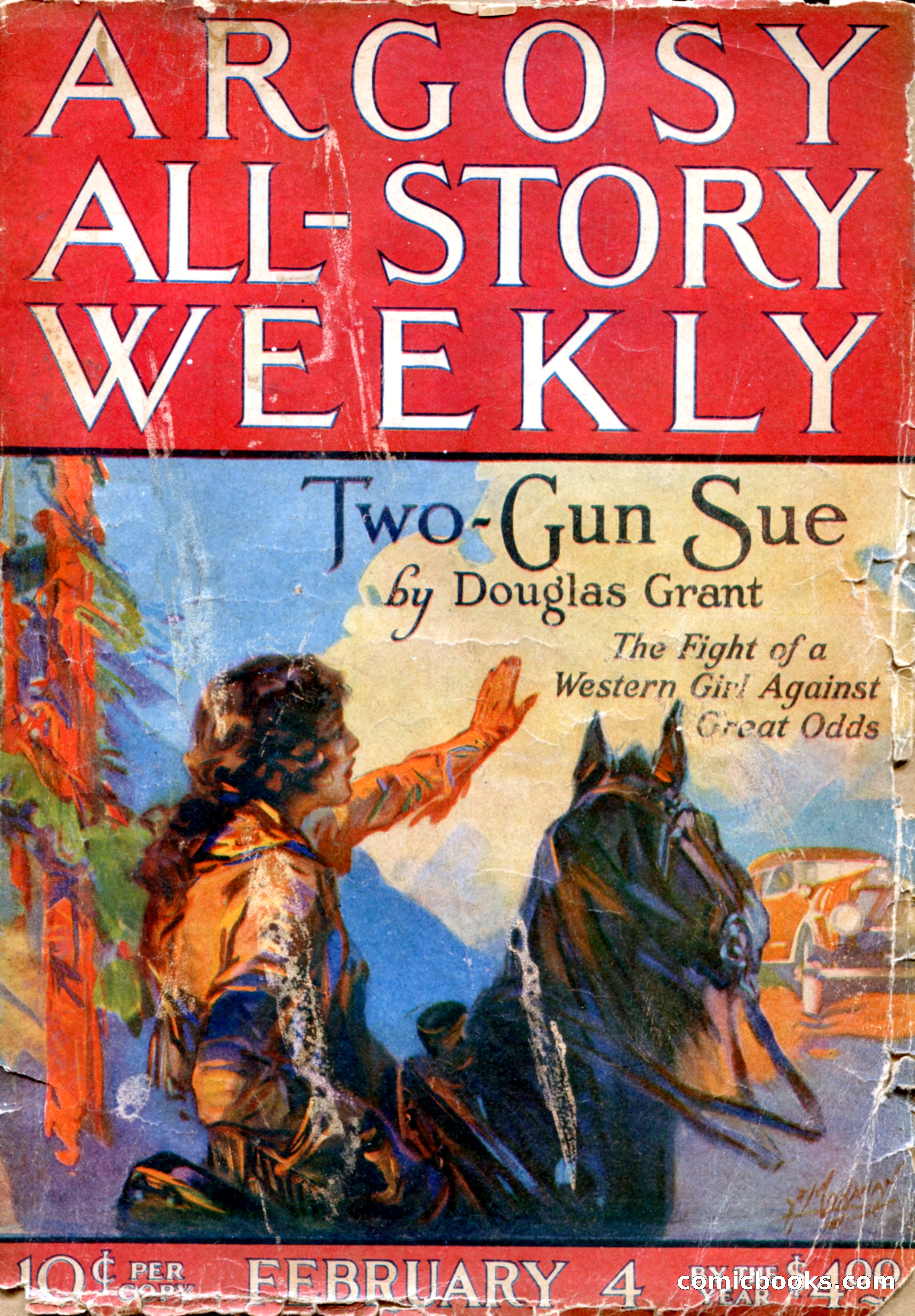 Argosy All-Story Weekly, 4 February 1922 — page 1 of 180