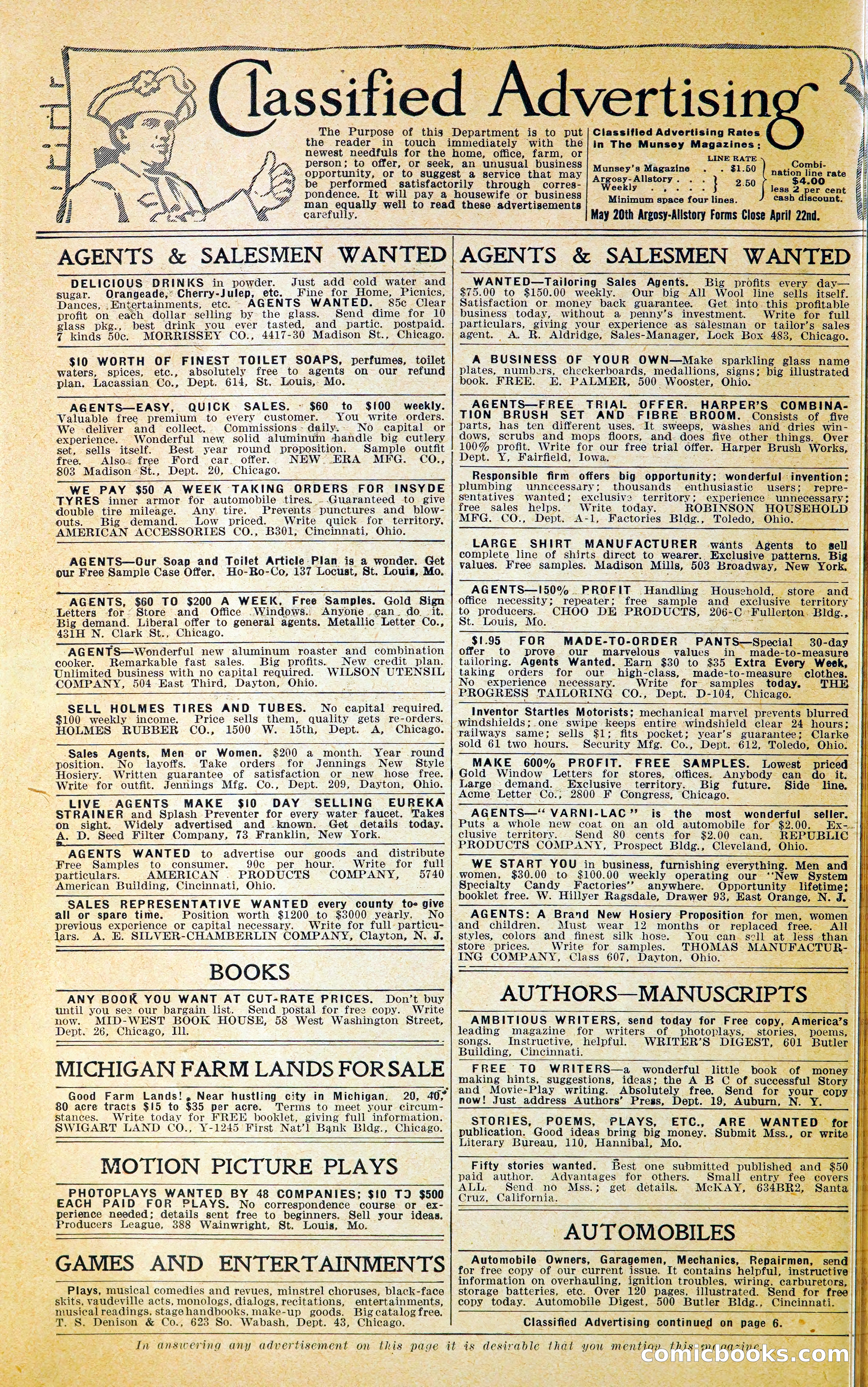 Argosy All-Story Weekly — page 13 of 400