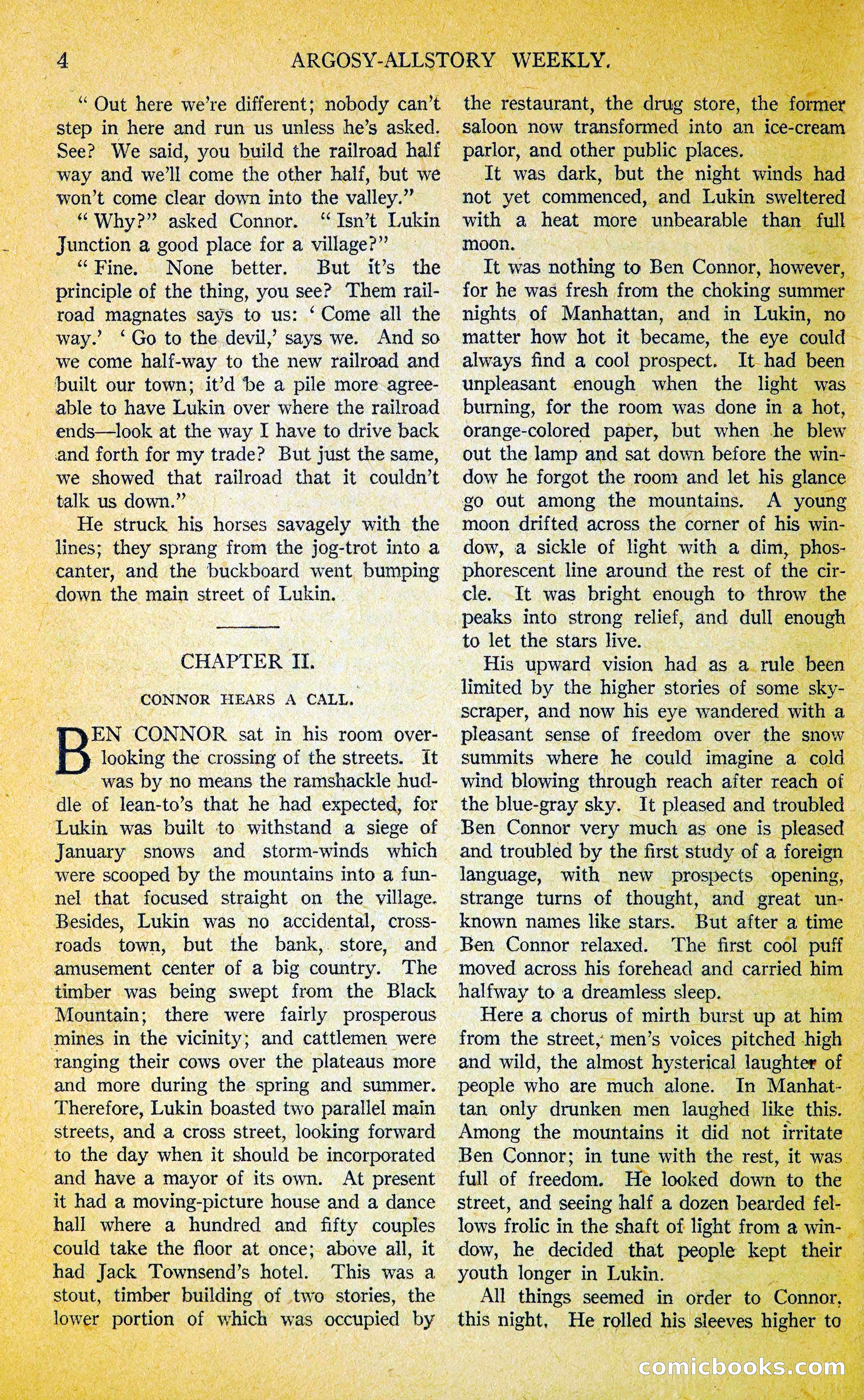 Argosy All-Story Weekly — page 21 of 400