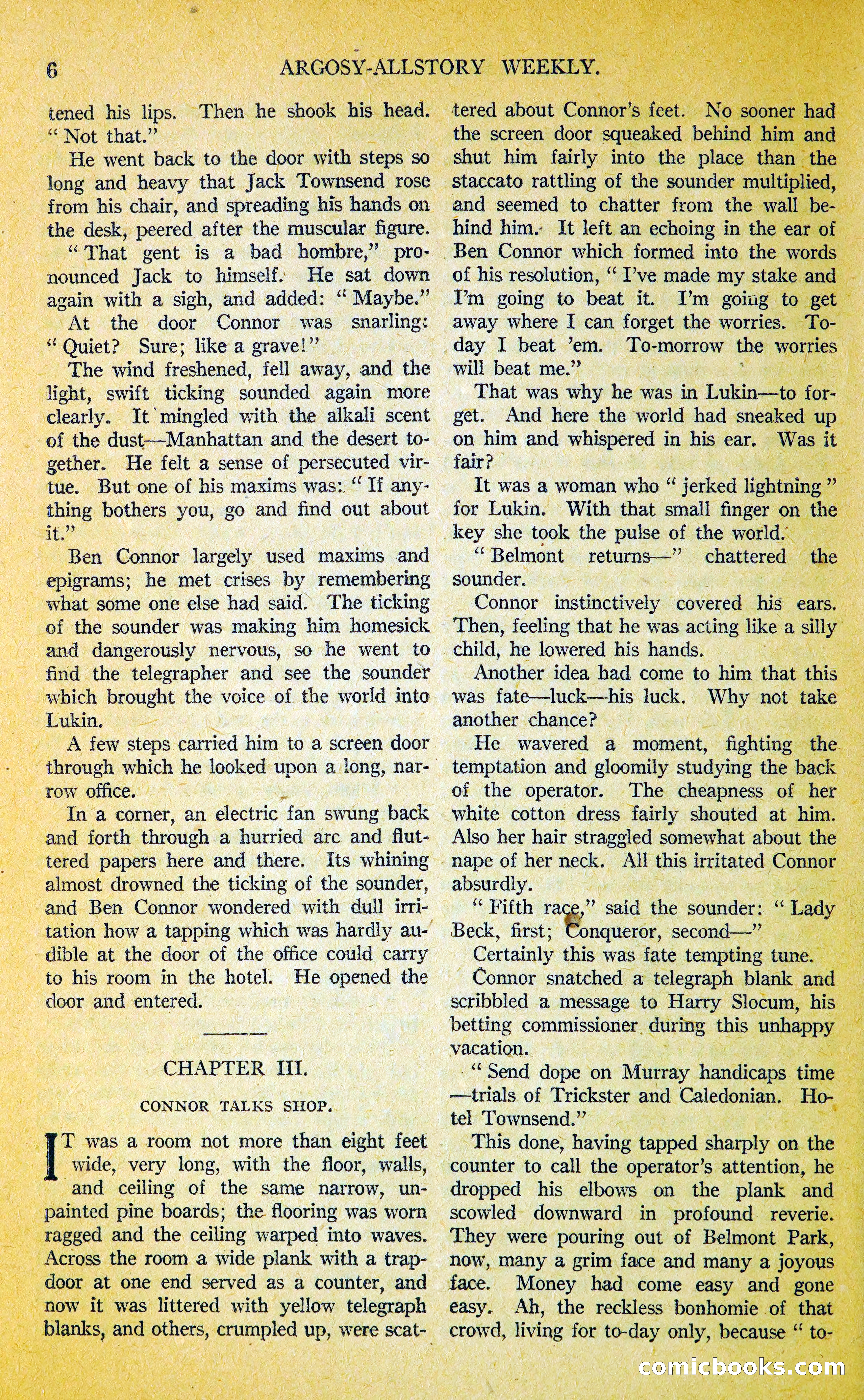 Argosy All-Story Weekly — page 23 of 400