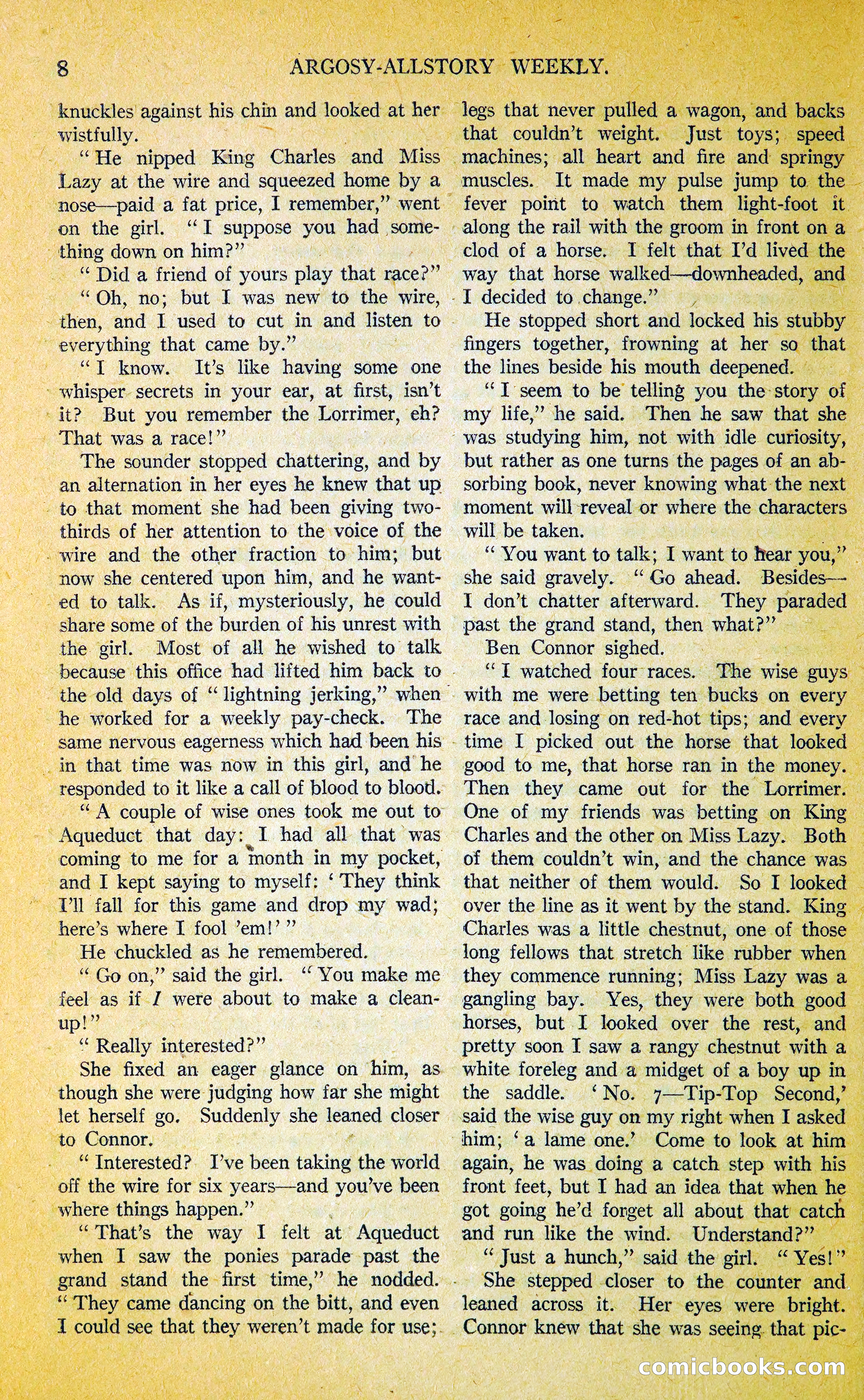 Argosy All-Story Weekly — page 25 of 400