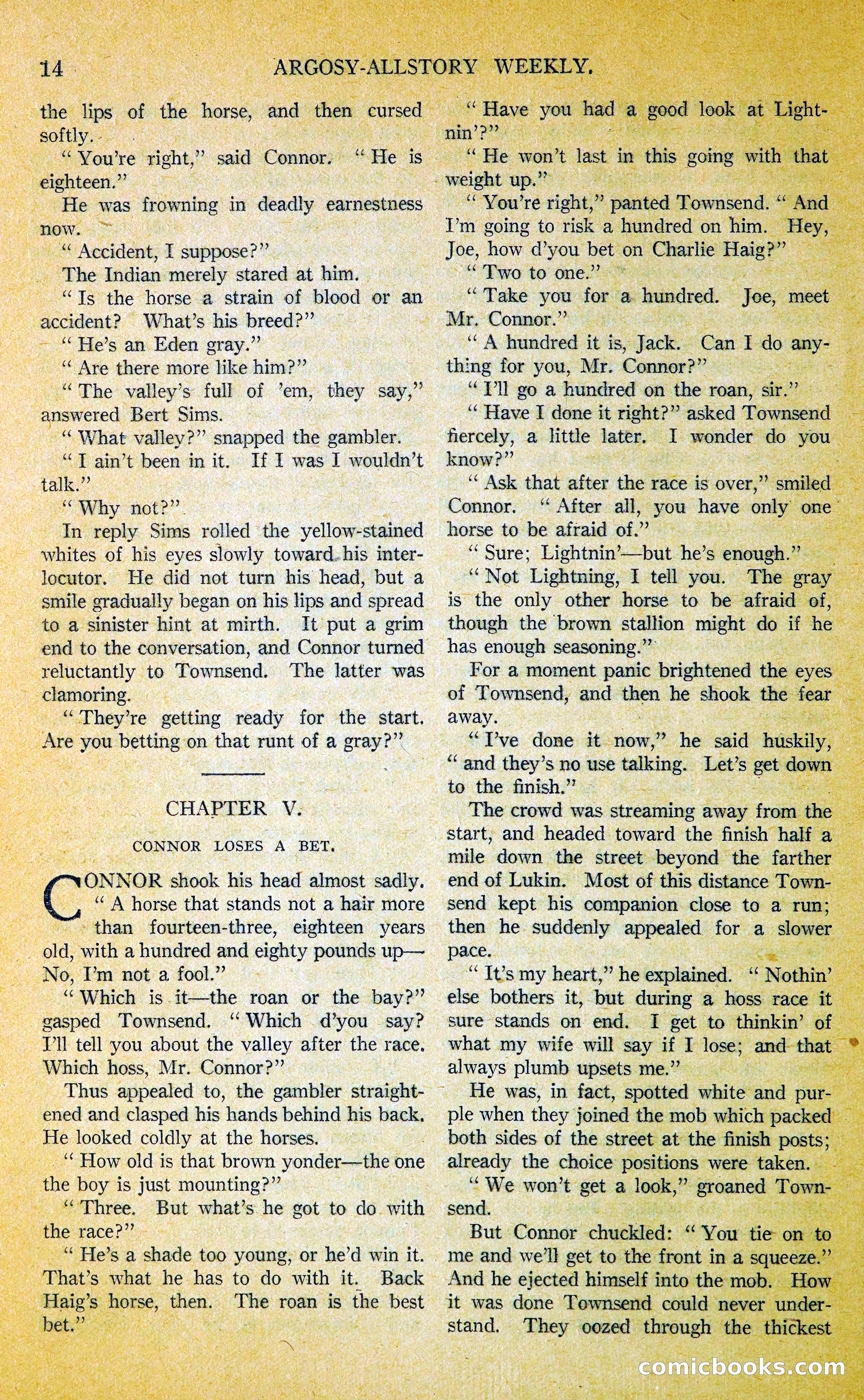Argosy All-Story Weekly — page 31 of 400