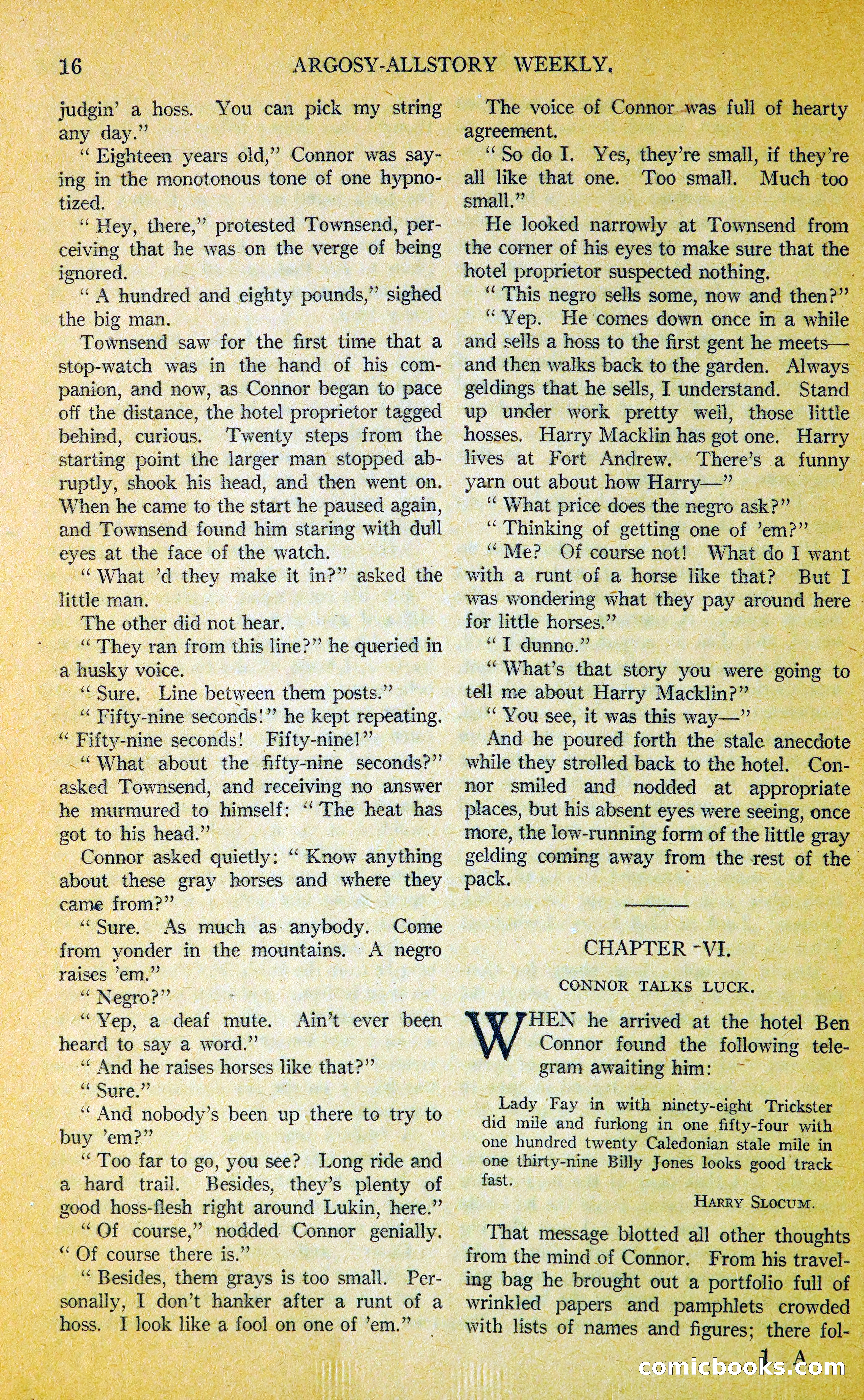 Argosy All-Story Weekly — page 33 of 400