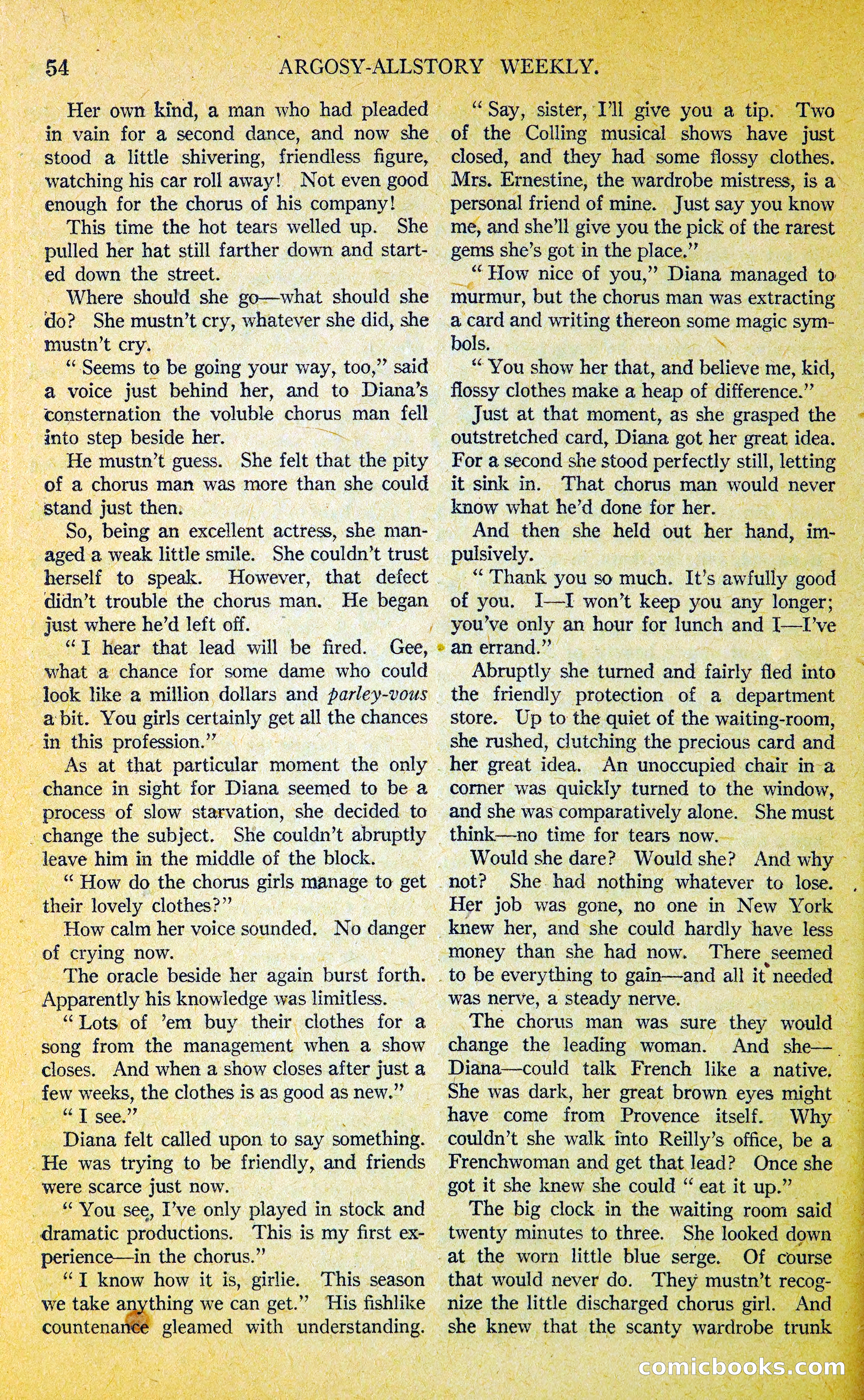 Argosy All-Story Weekly — page 71 of 400