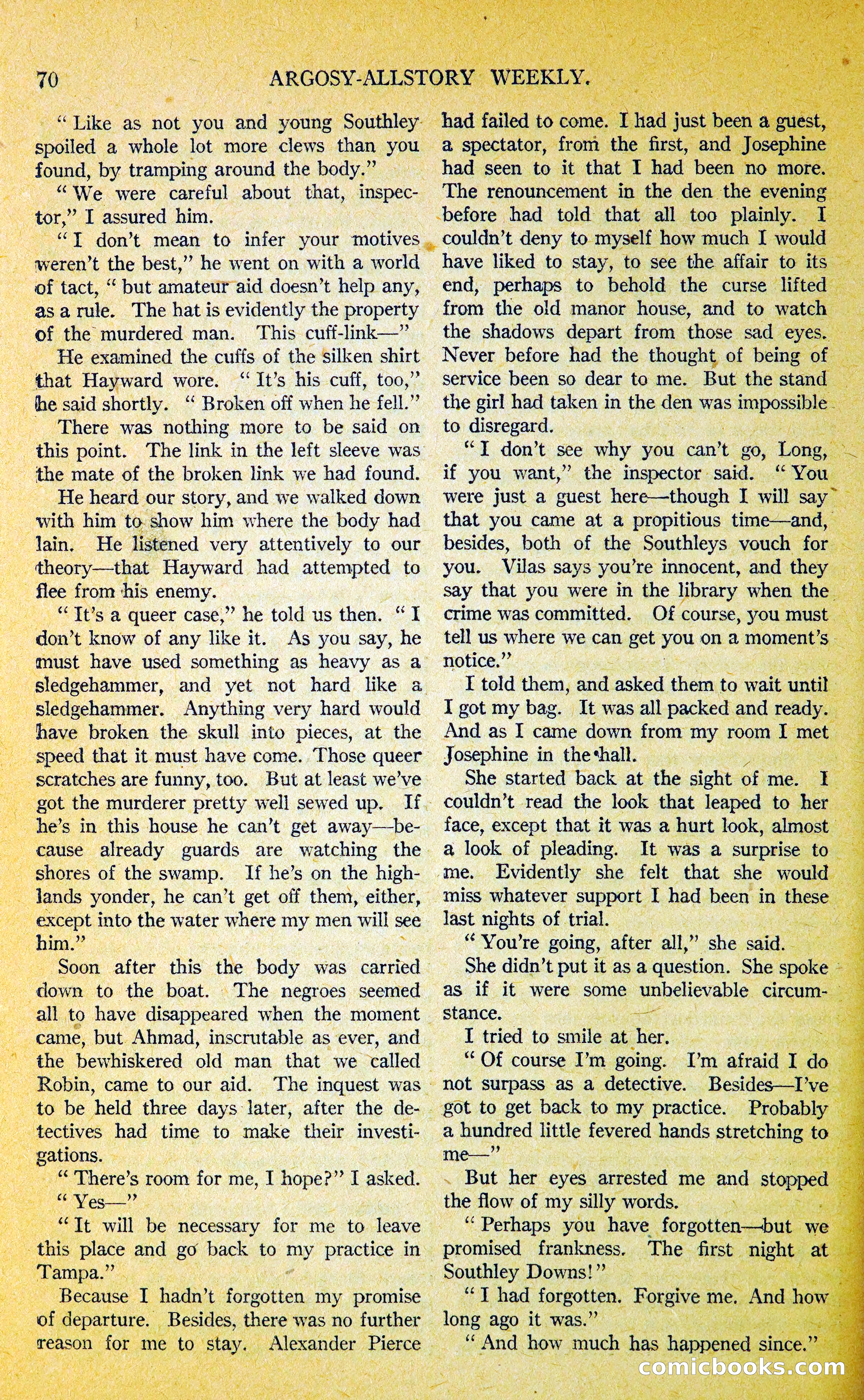 Argosy All-Story Weekly — page 87 of 400
