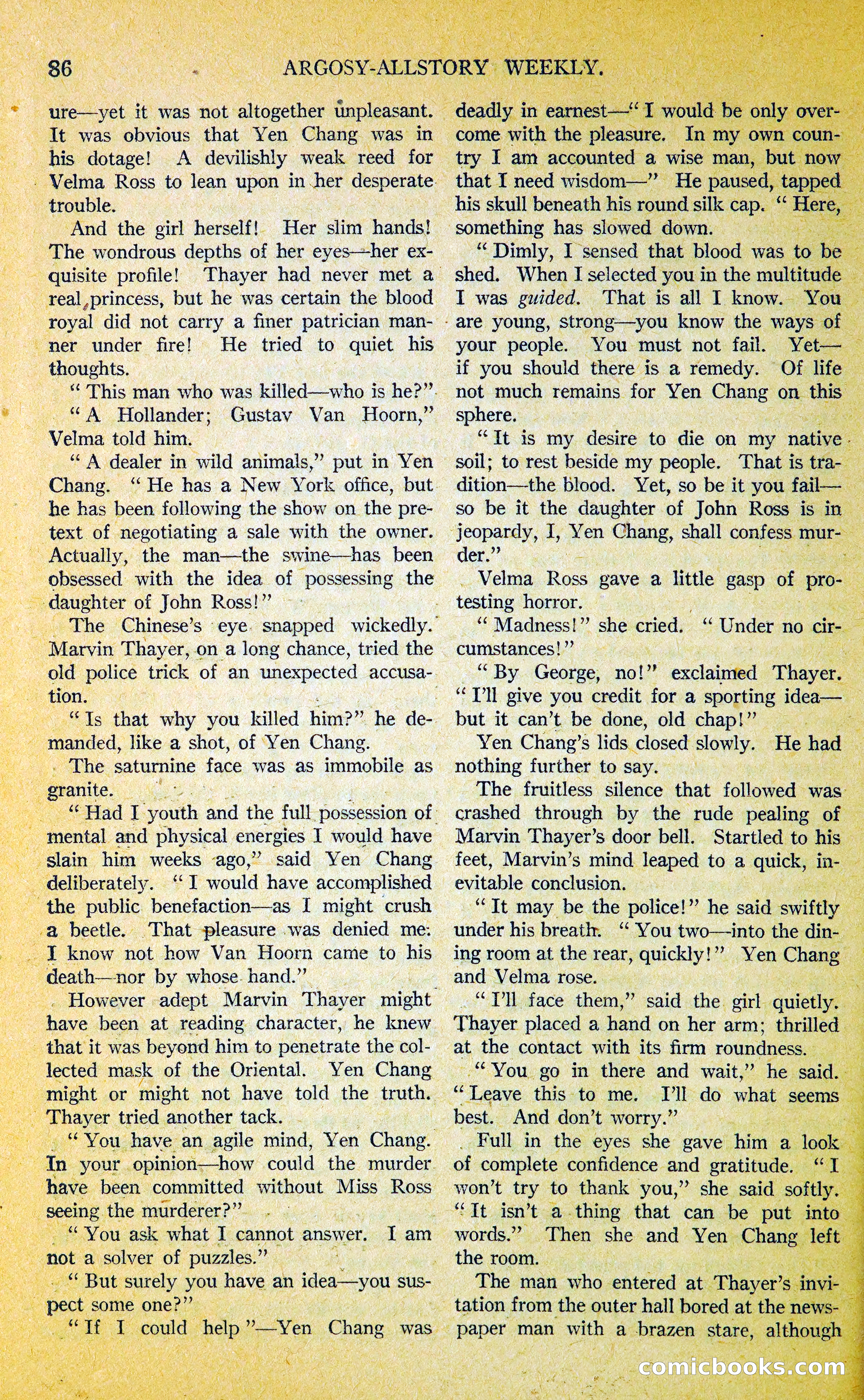 Argosy All-Story Weekly — page 103 of 400