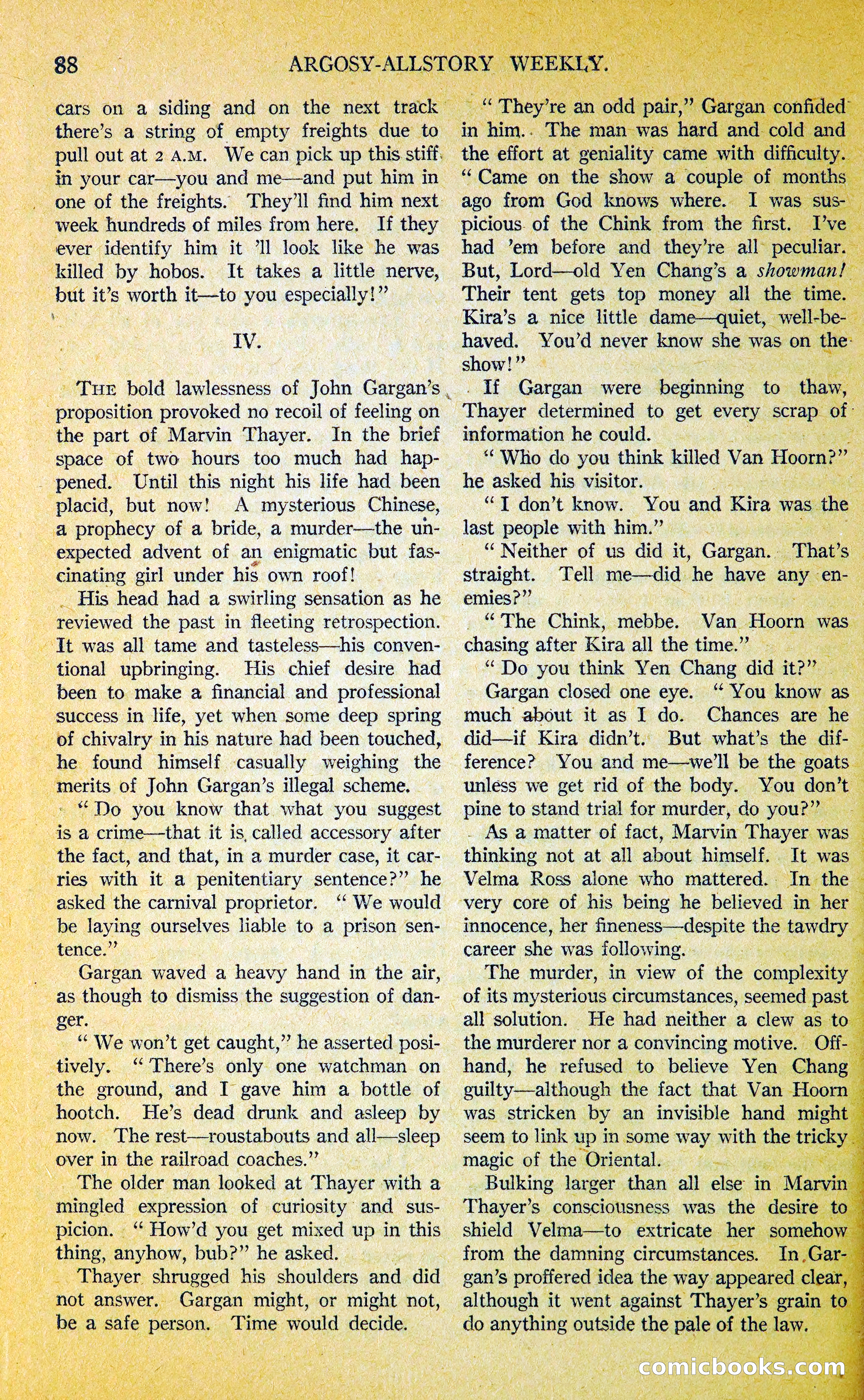 Argosy All-Story Weekly — page 105 of 400