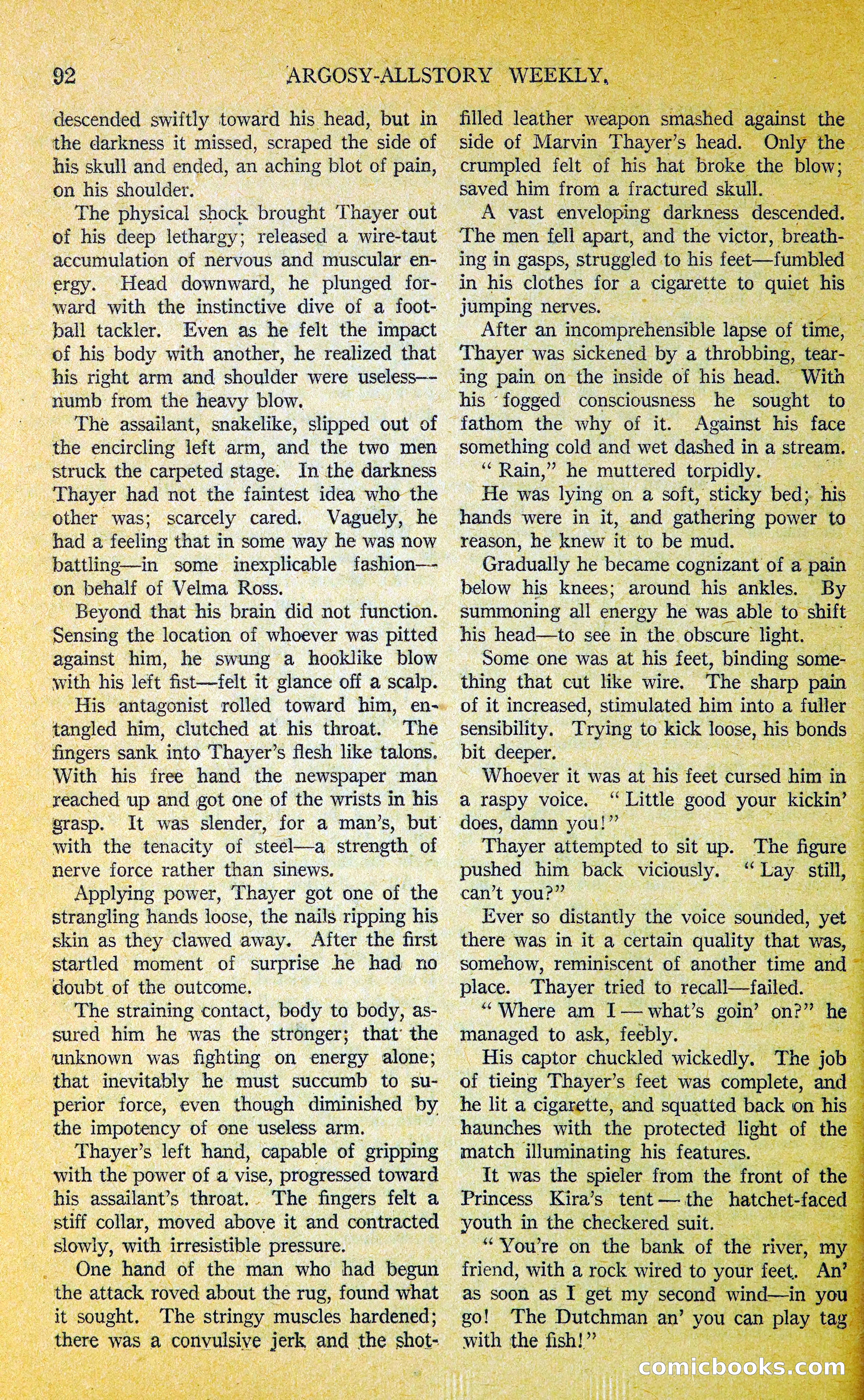 Argosy All-Story Weekly — page 109 of 400