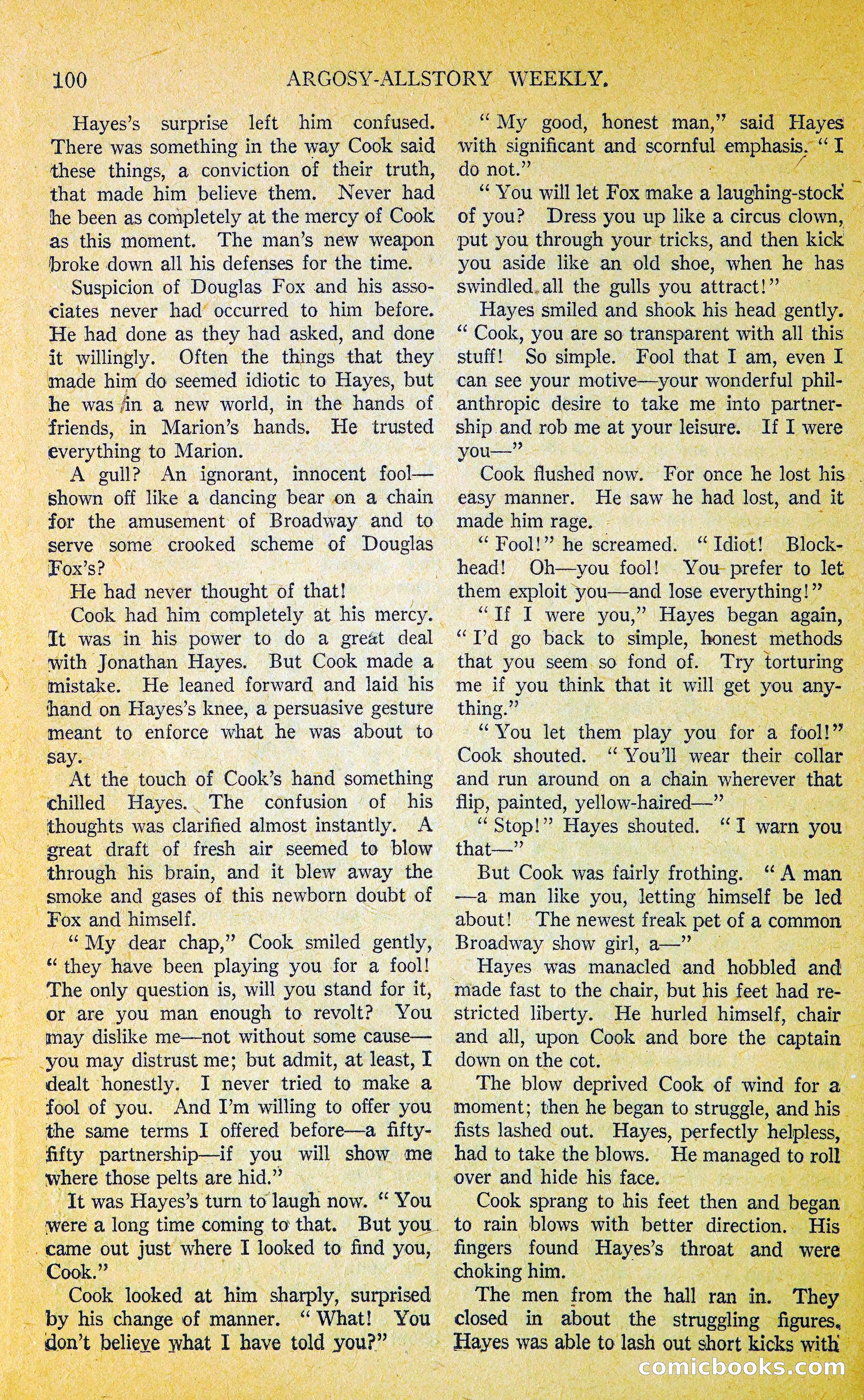 Argosy All-Story Weekly — page 117 of 400