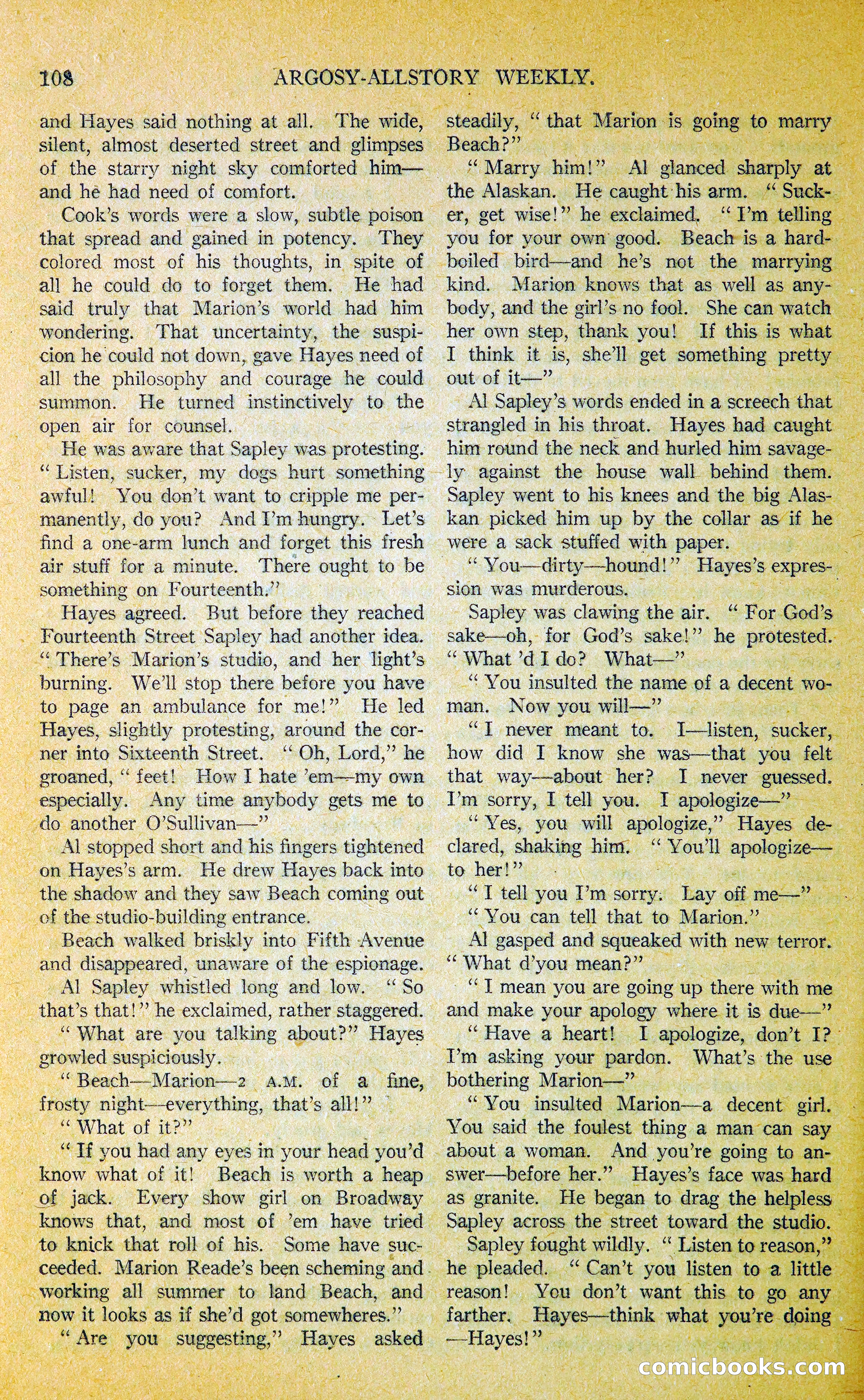 Argosy All-Story Weekly — page 125 of 400