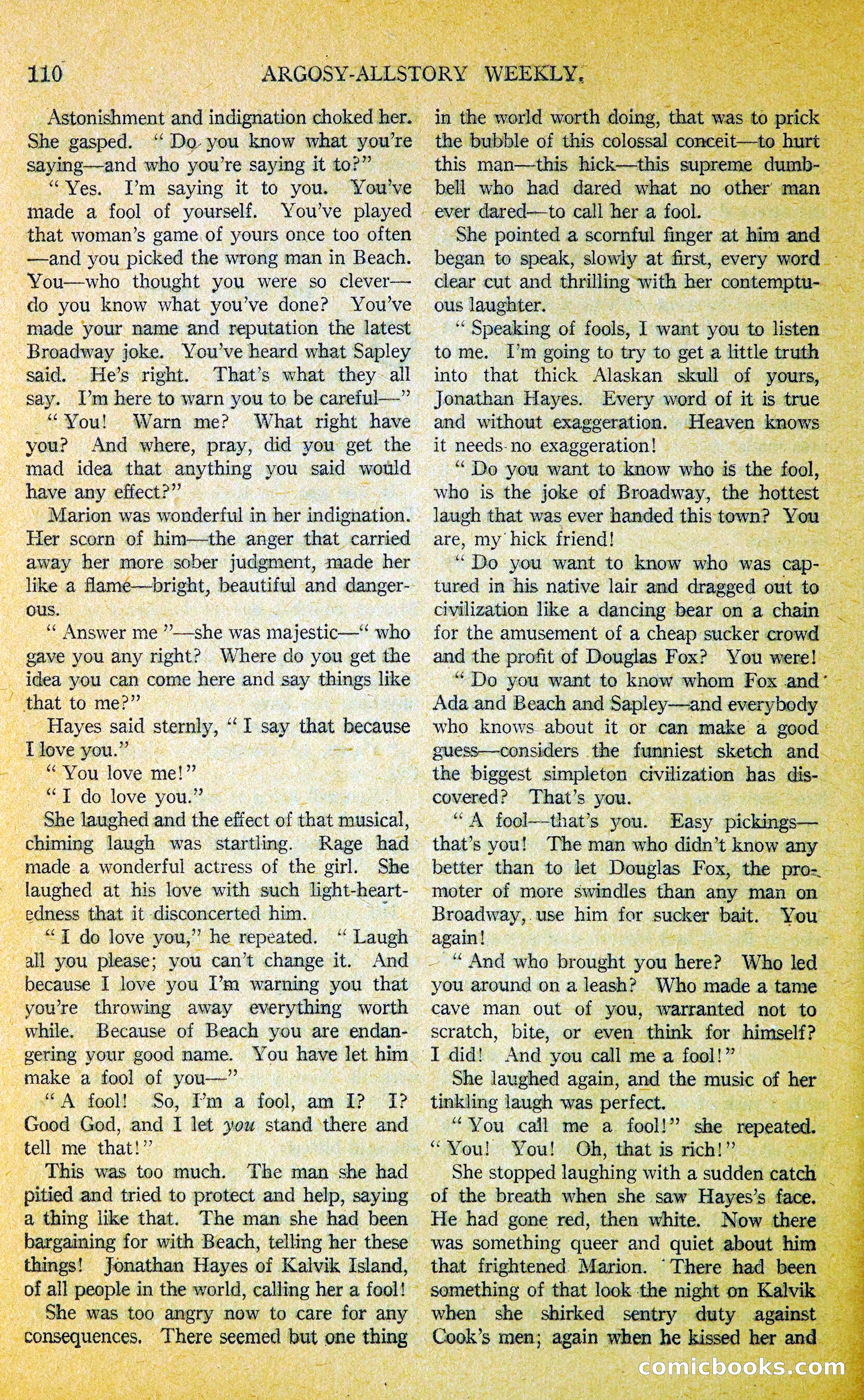 Argosy All-Story Weekly — page 127 of 400
