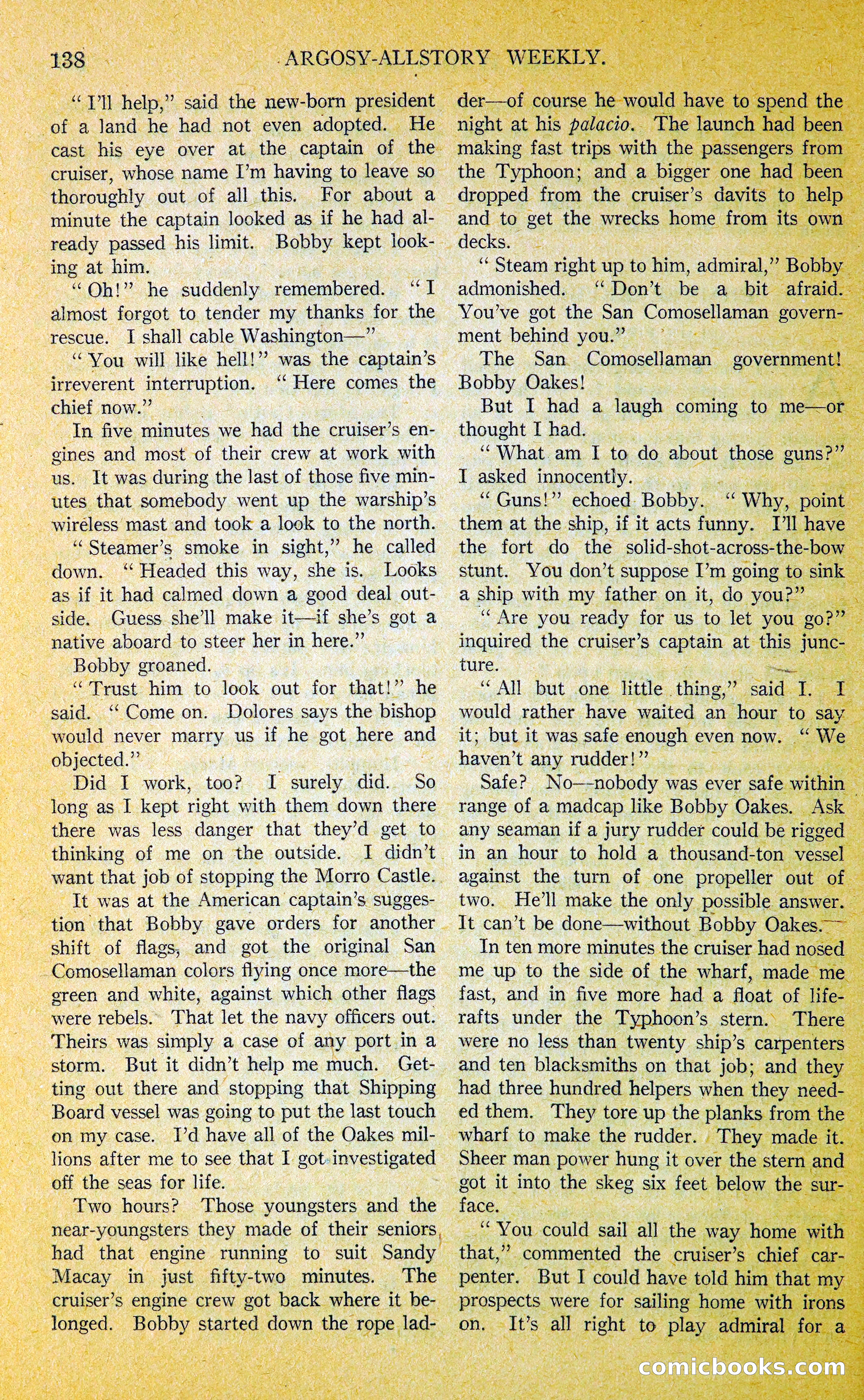 Argosy All-Story Weekly — page 155 of 400