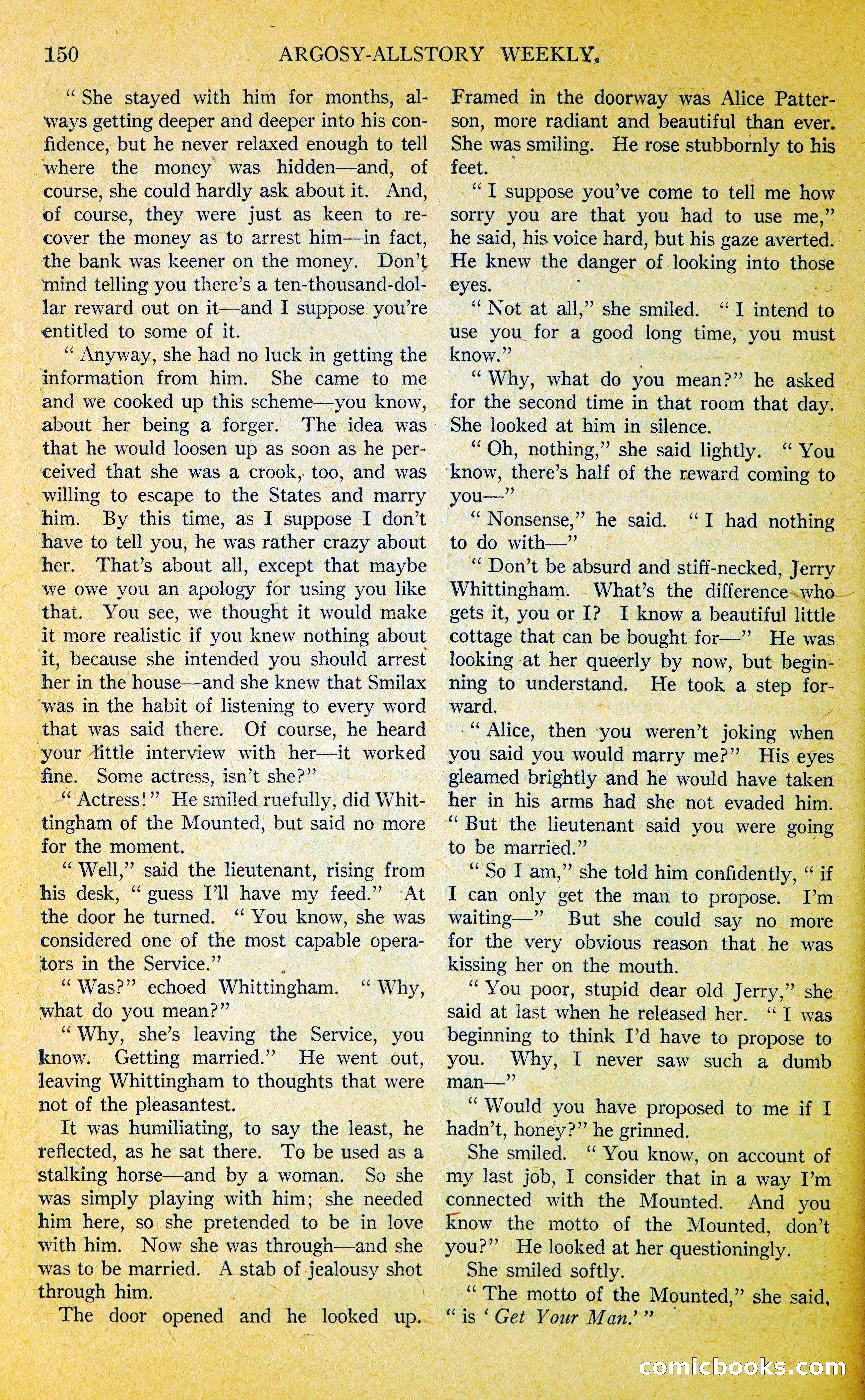 Argosy All-Story Weekly — page 167 of 400
