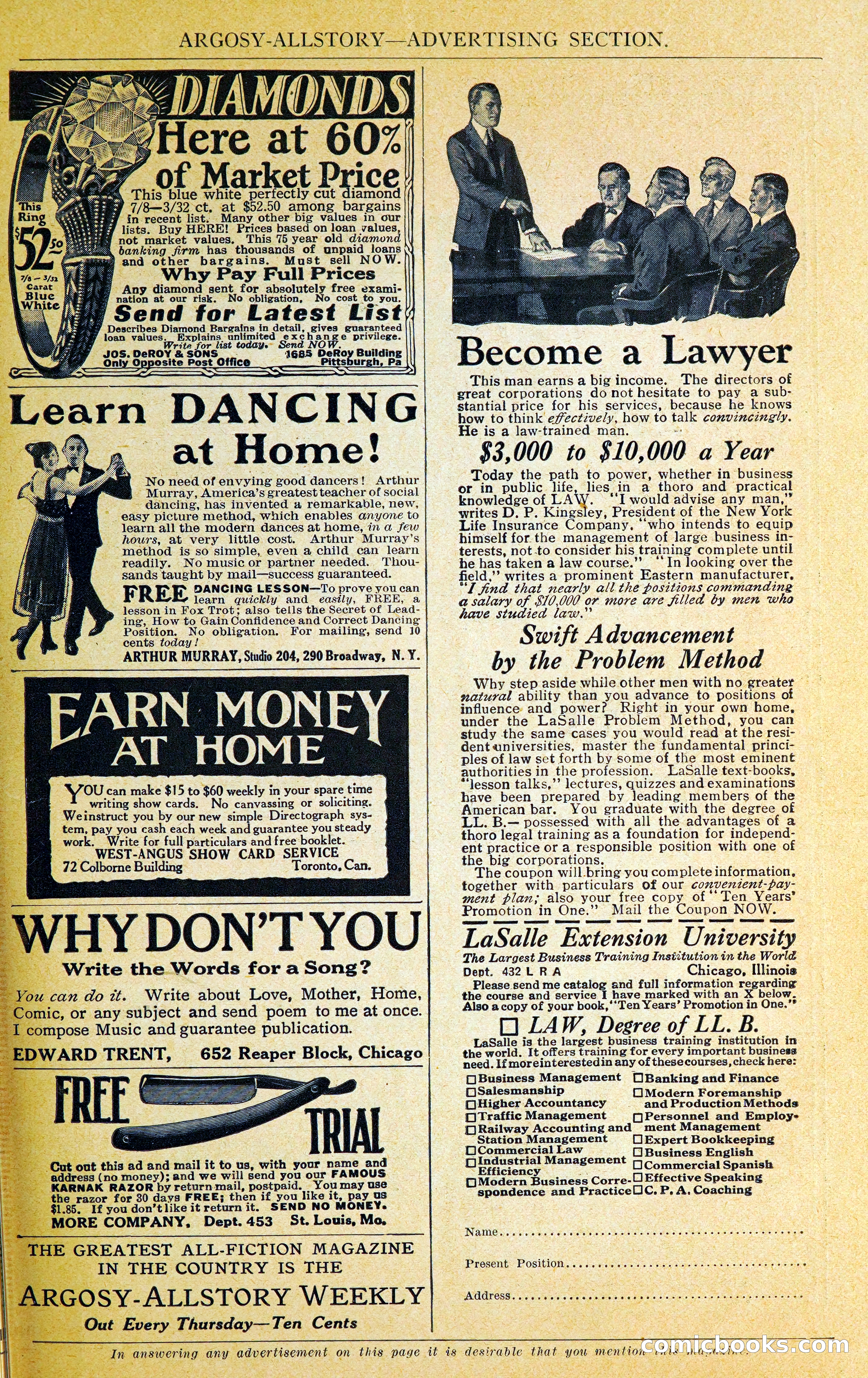 Argosy All-Story Weekly — page 180 of 400