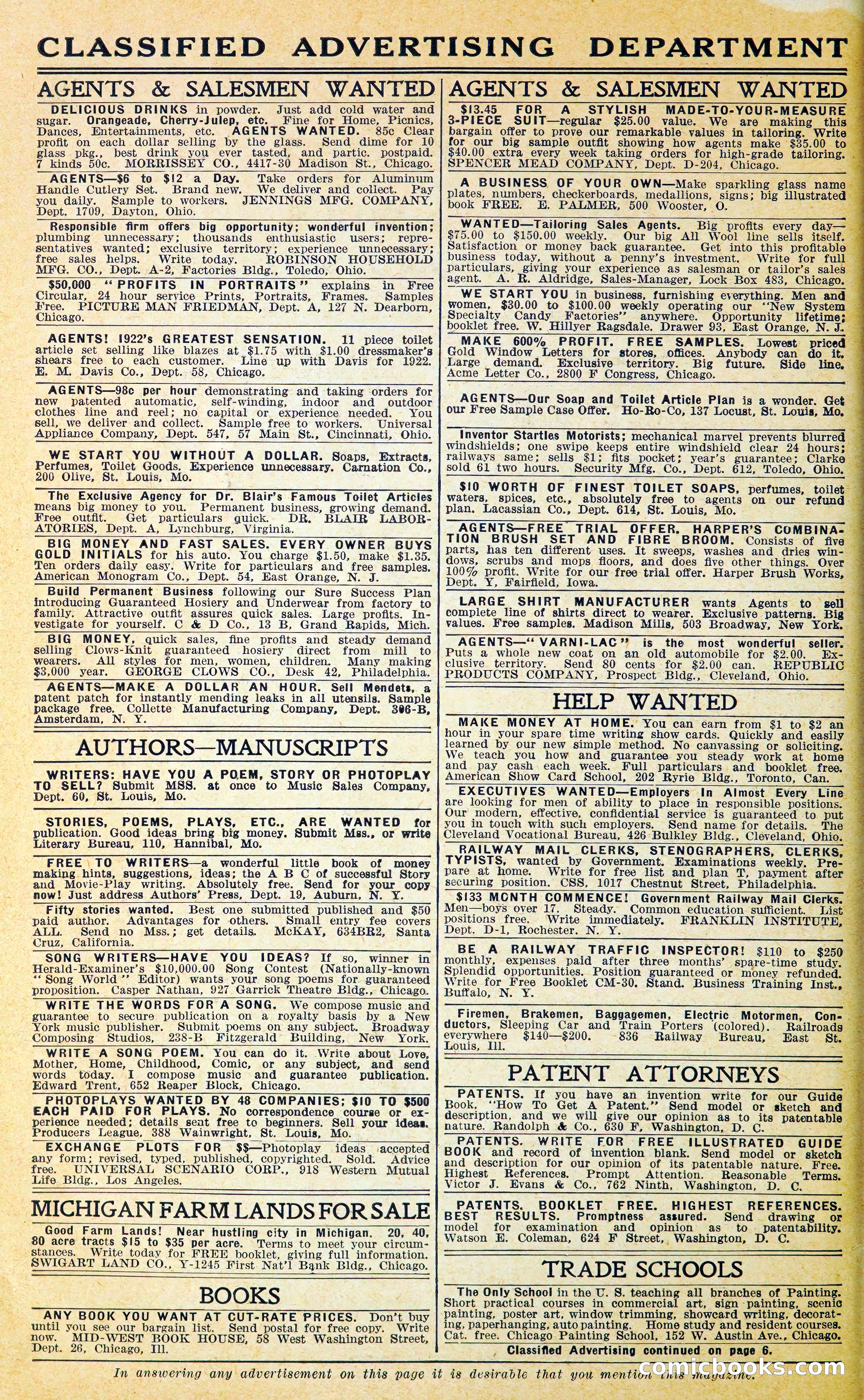 Argosy All-Story Weekly — page 189 of 400
