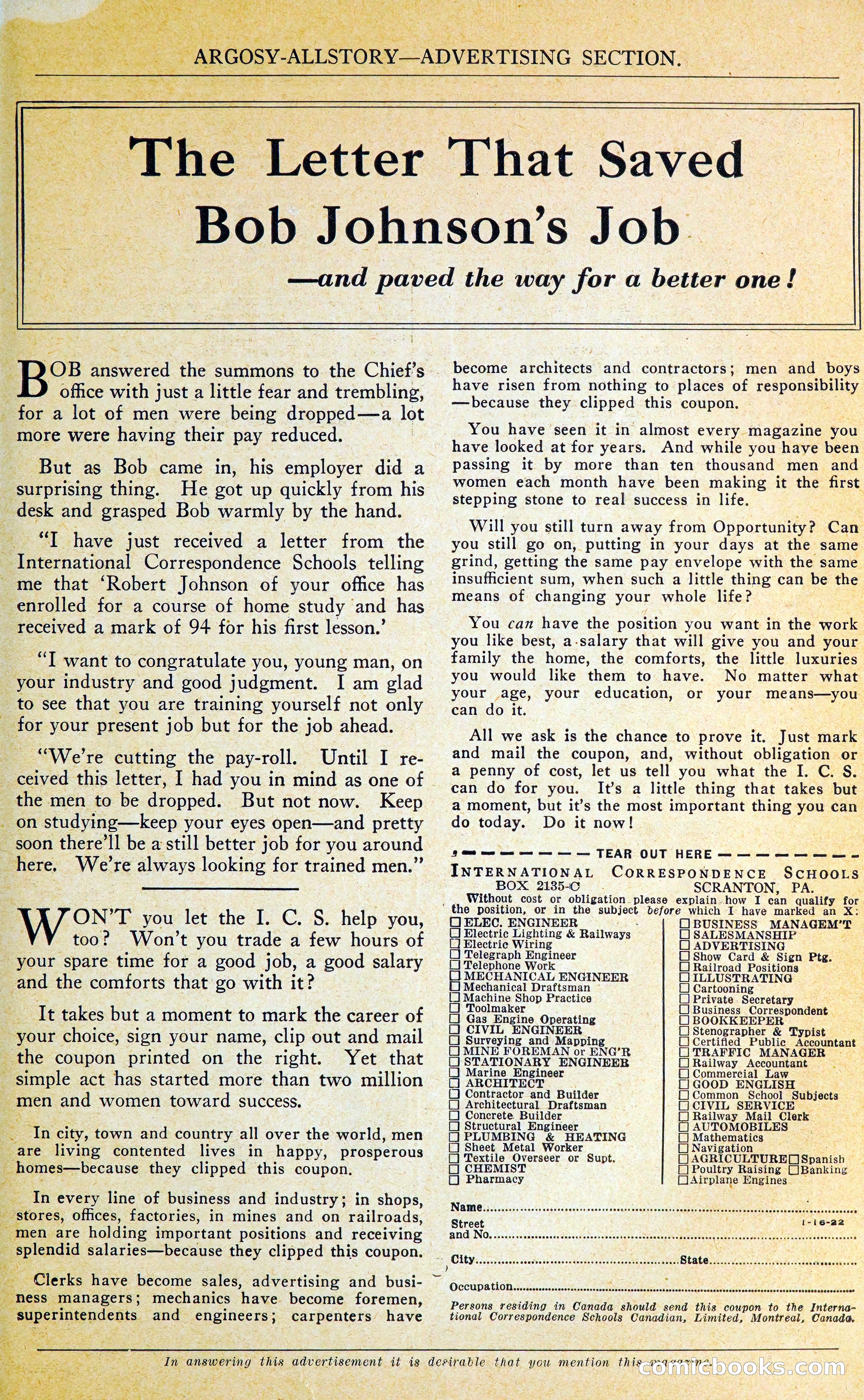 Argosy All-Story Weekly — page 190 of 400
