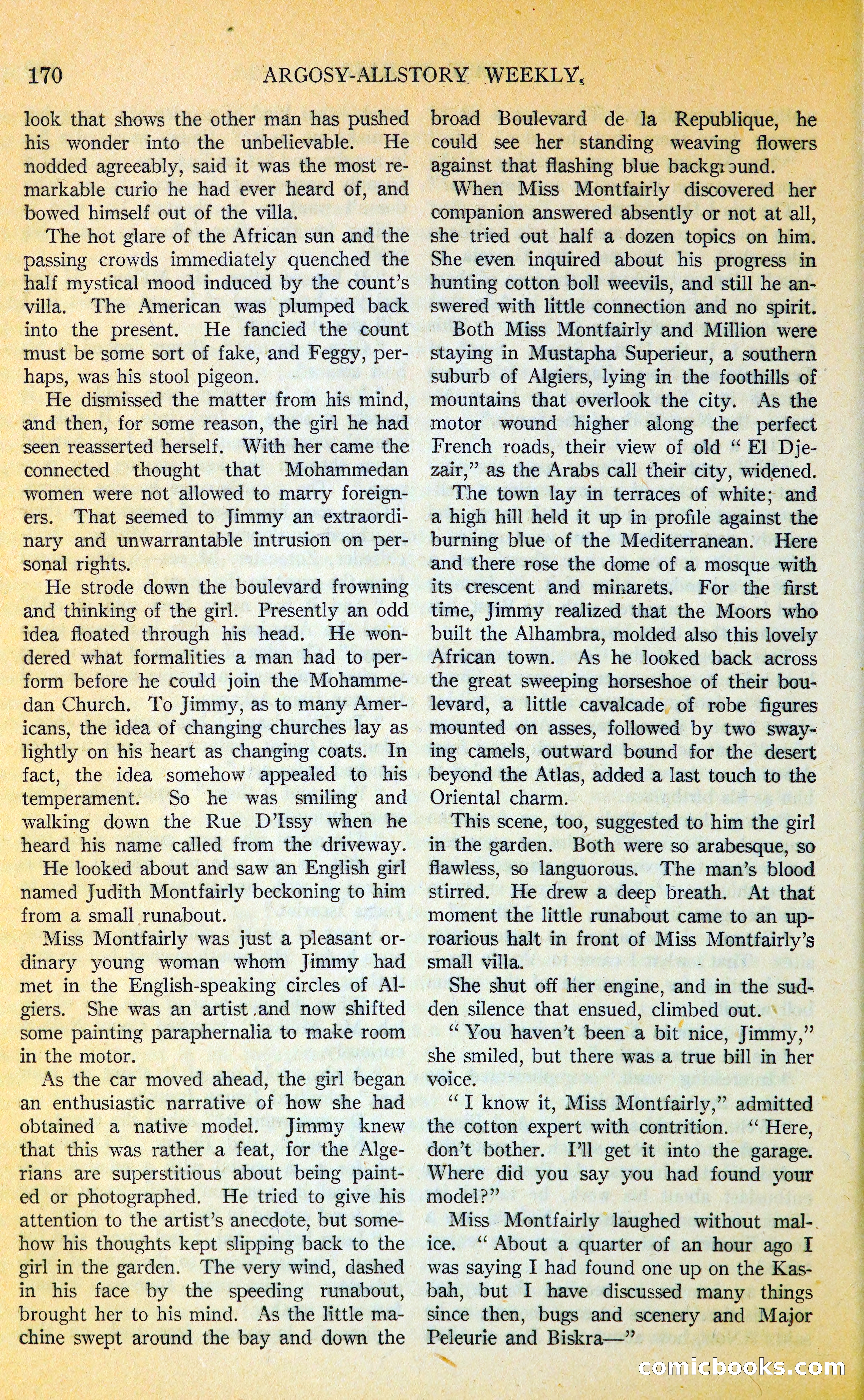 Argosy All-Story Weekly — page 203 of 400