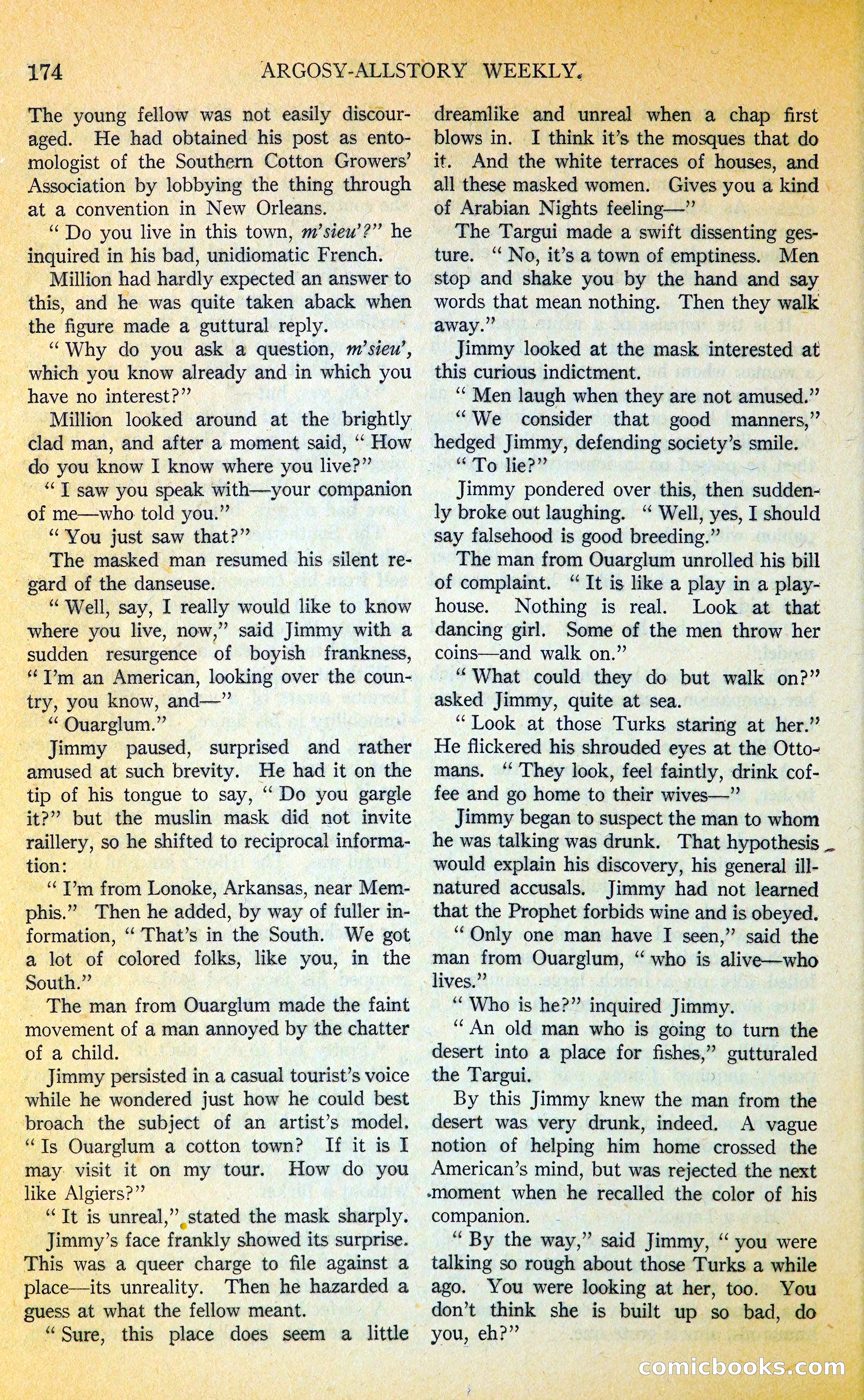 Argosy All-Story Weekly — page 207 of 400