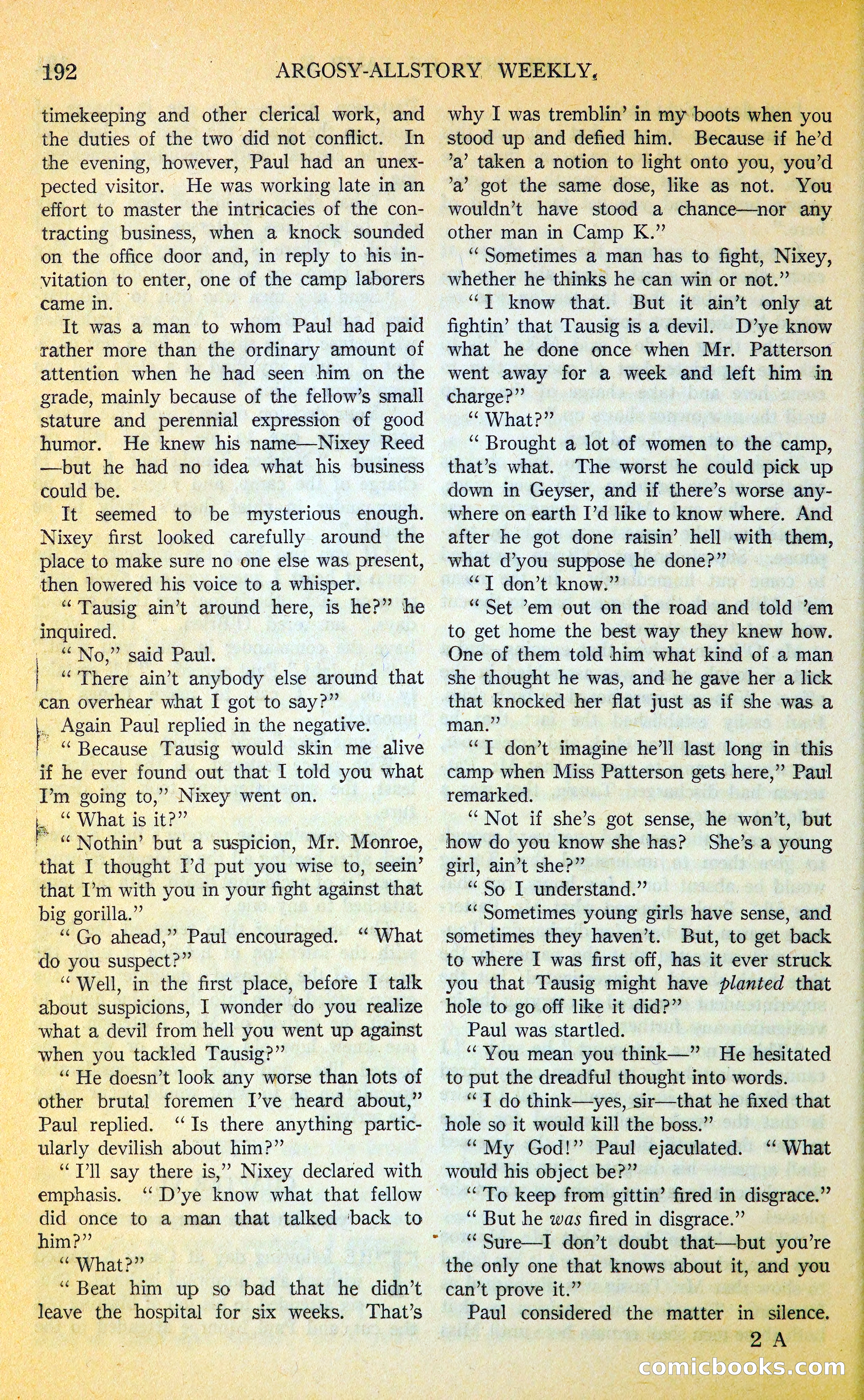 Argosy All-Story Weekly — page 225 of 400