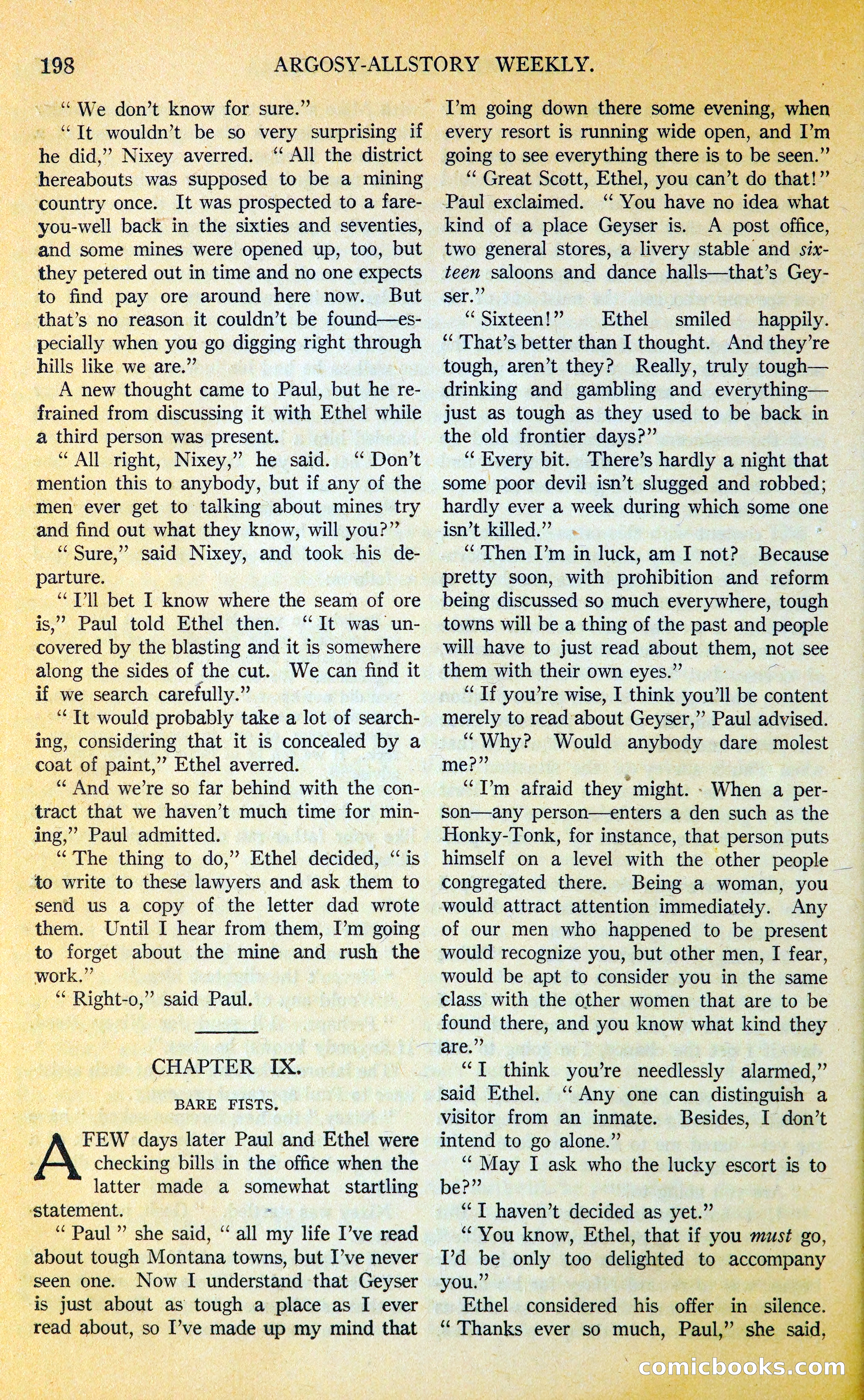 Argosy All-Story Weekly — page 231 of 400