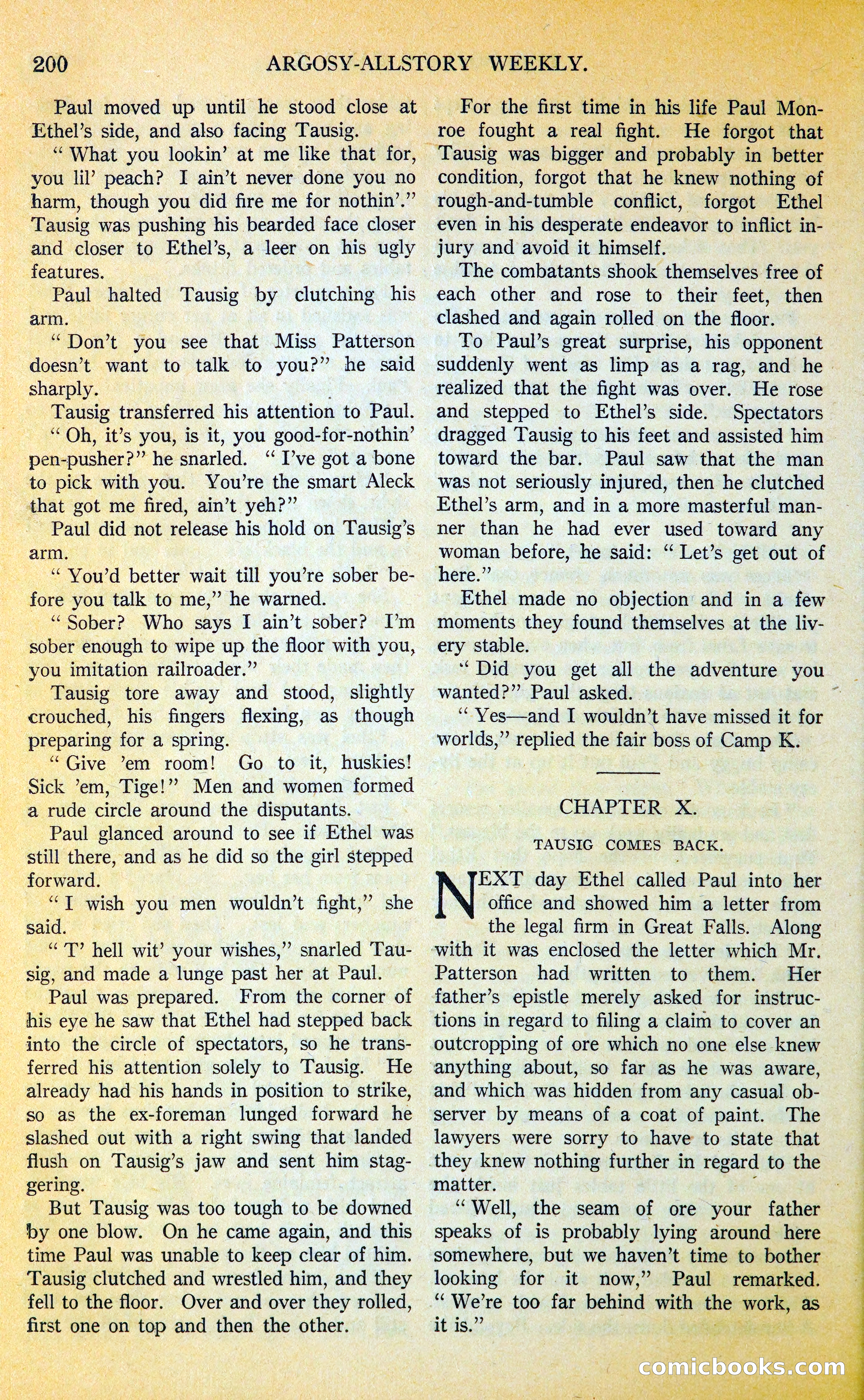 Argosy All-Story Weekly — page 233 of 400