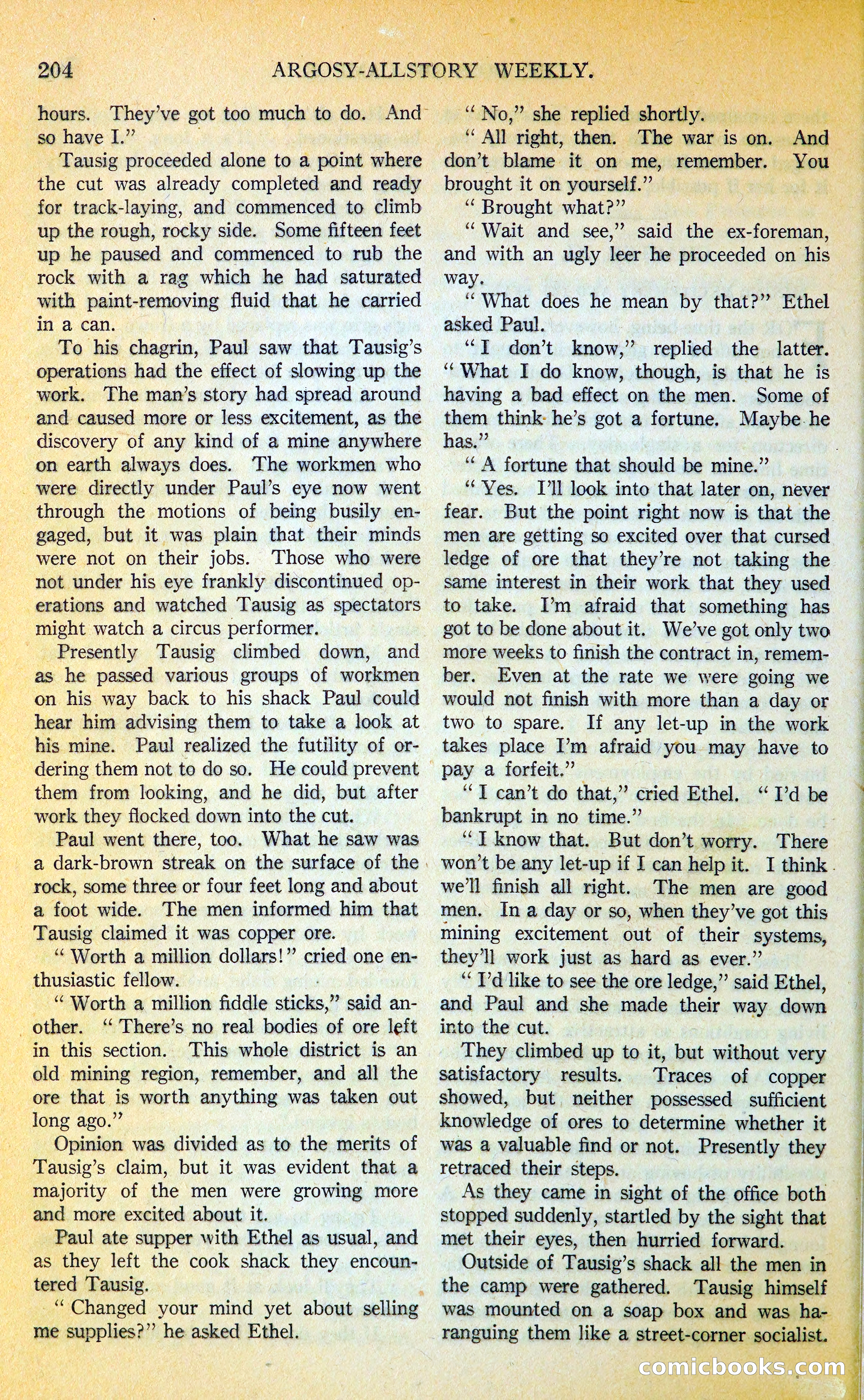 Argosy All-Story Weekly — page 237 of 400