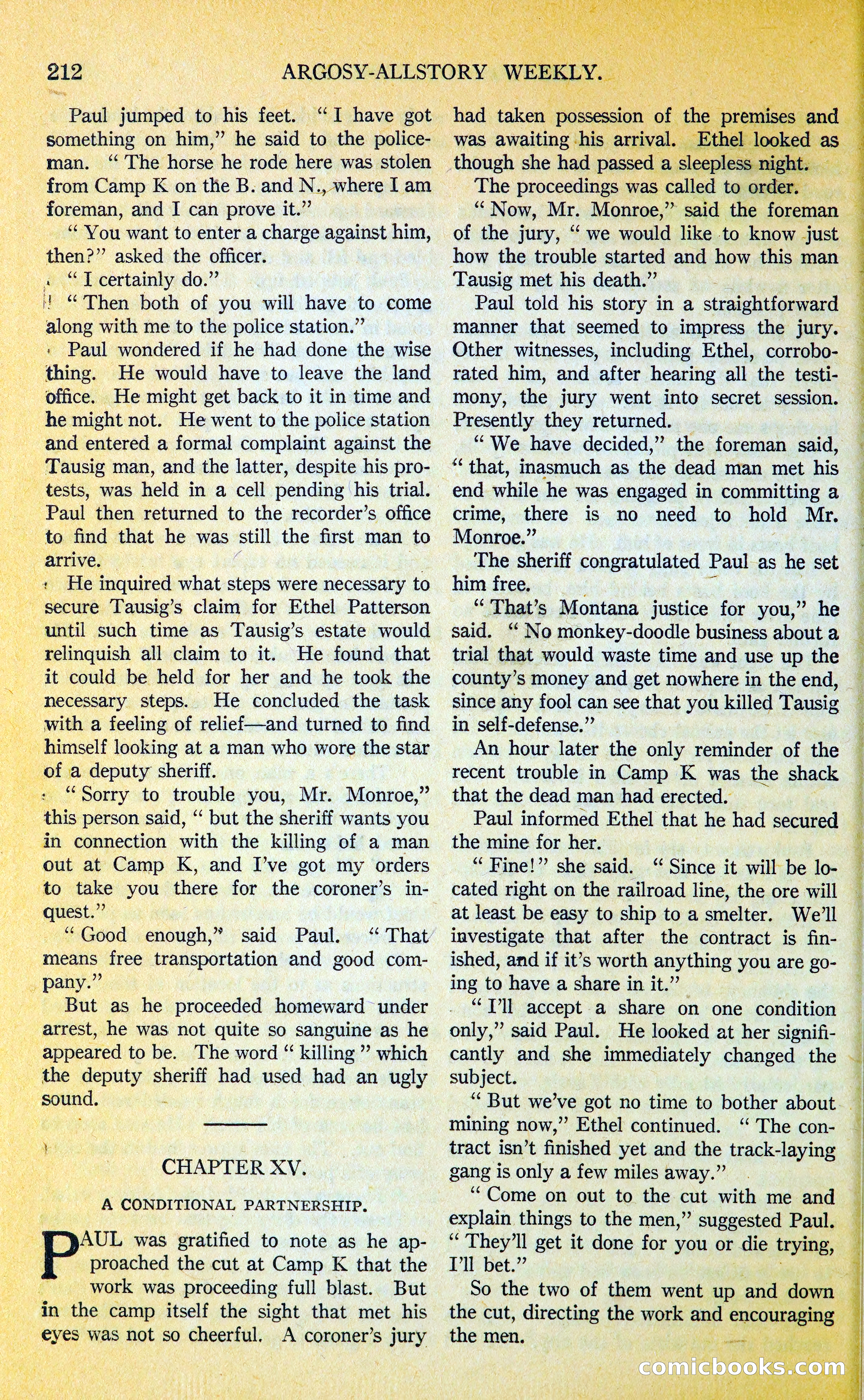 Argosy All-Story Weekly — page 245 of 400