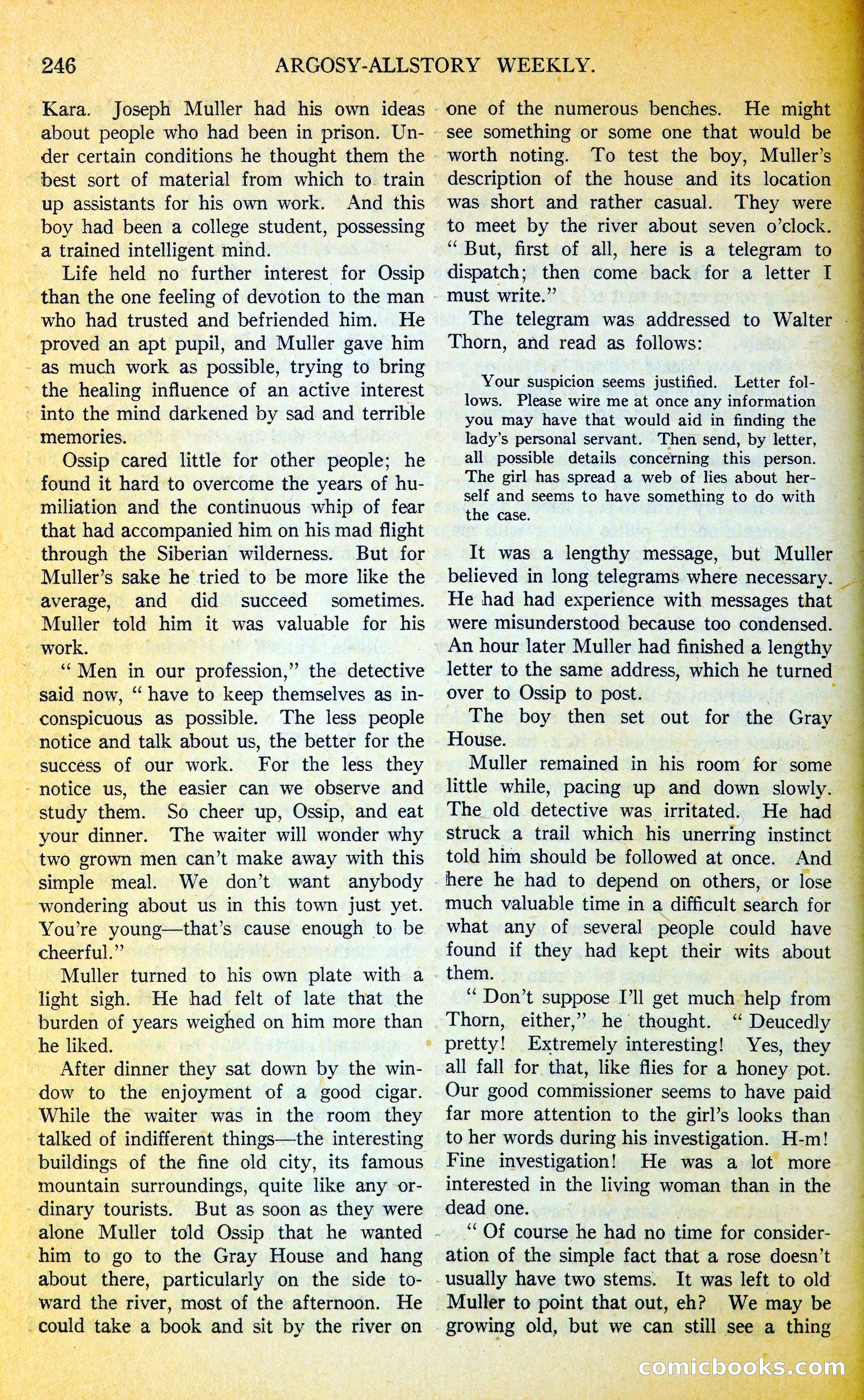 Argosy All-Story Weekly — page 279 of 400