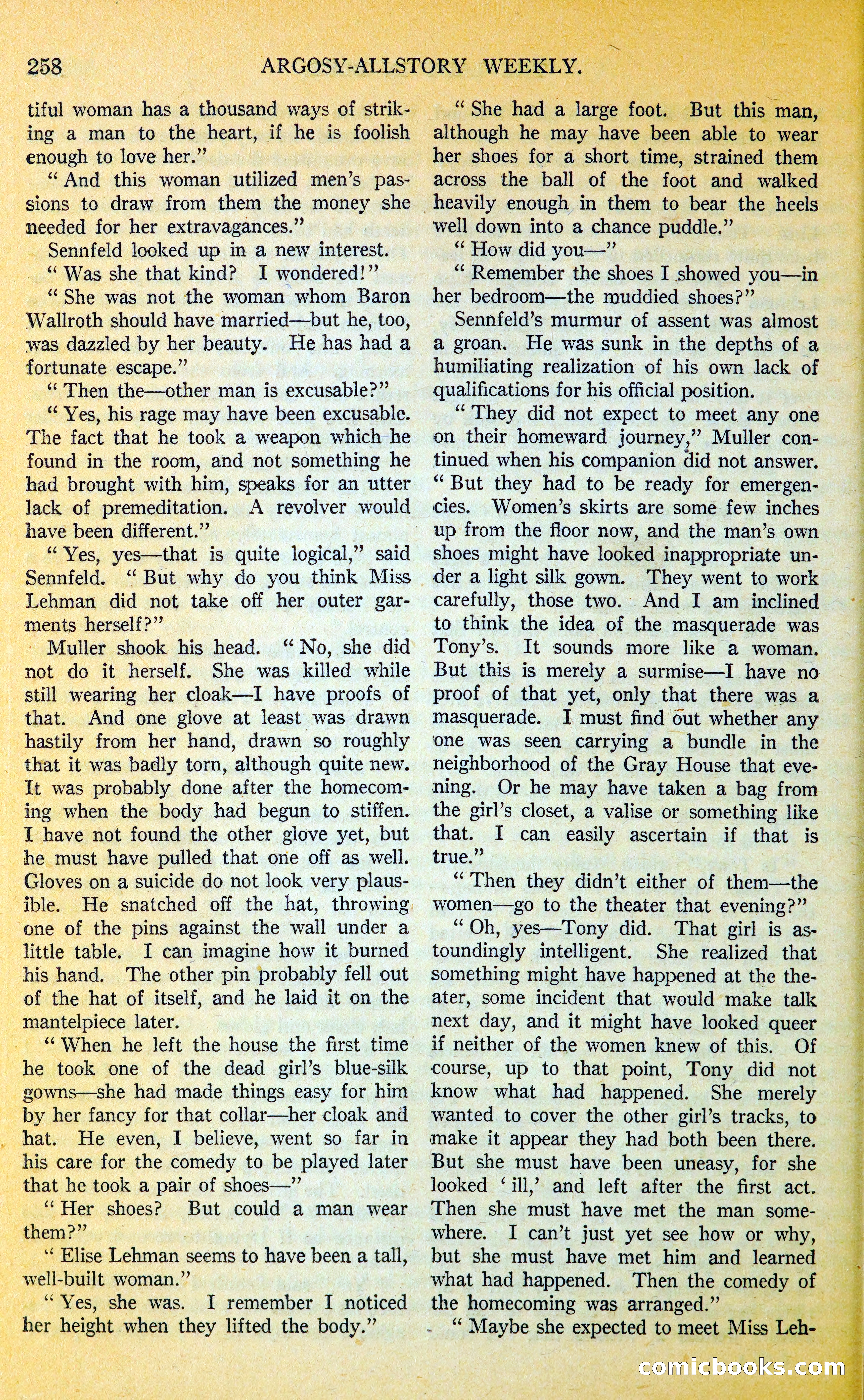 Argosy All-Story Weekly — page 291 of 400