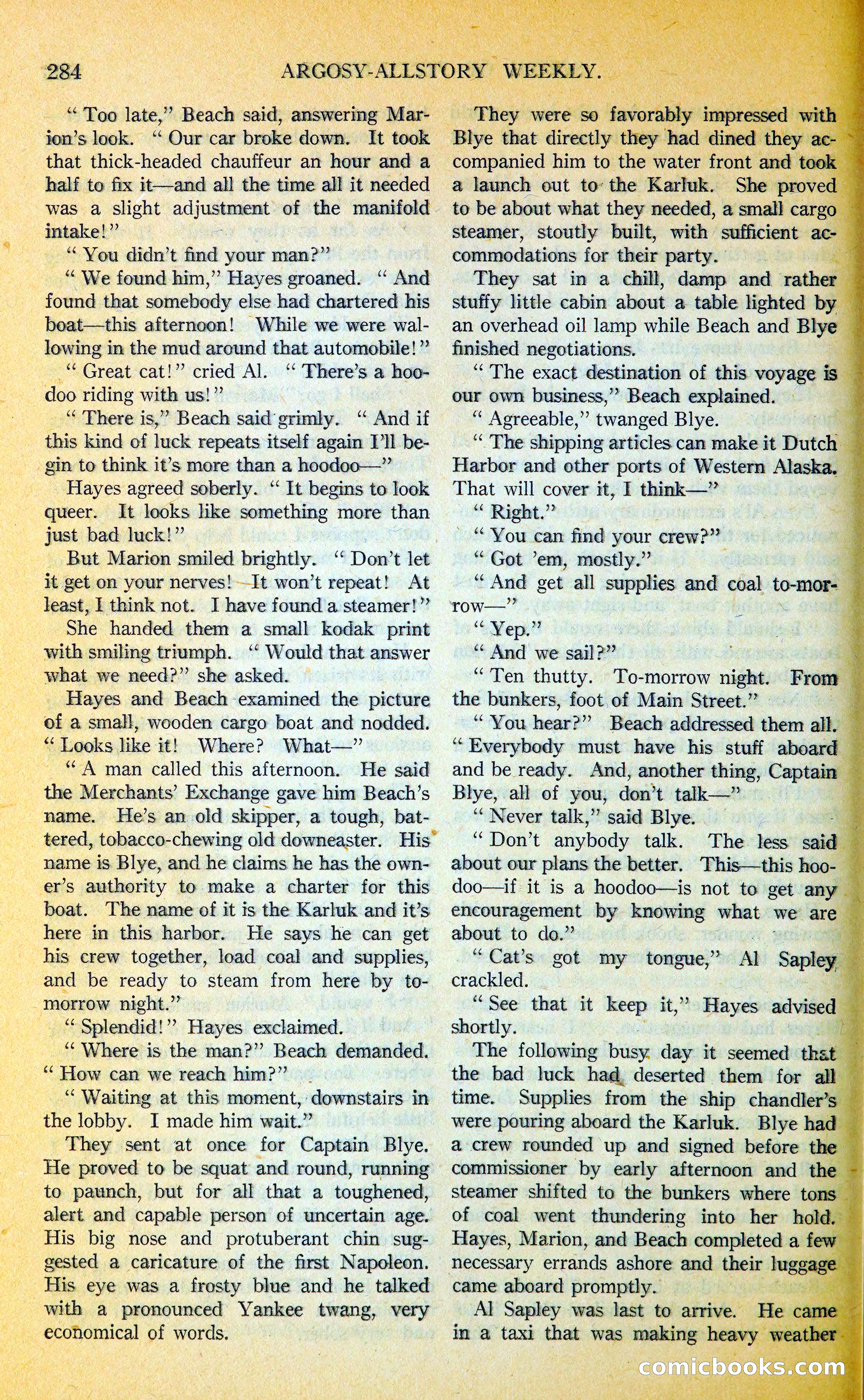 Argosy All-Story Weekly — page 317 of 400