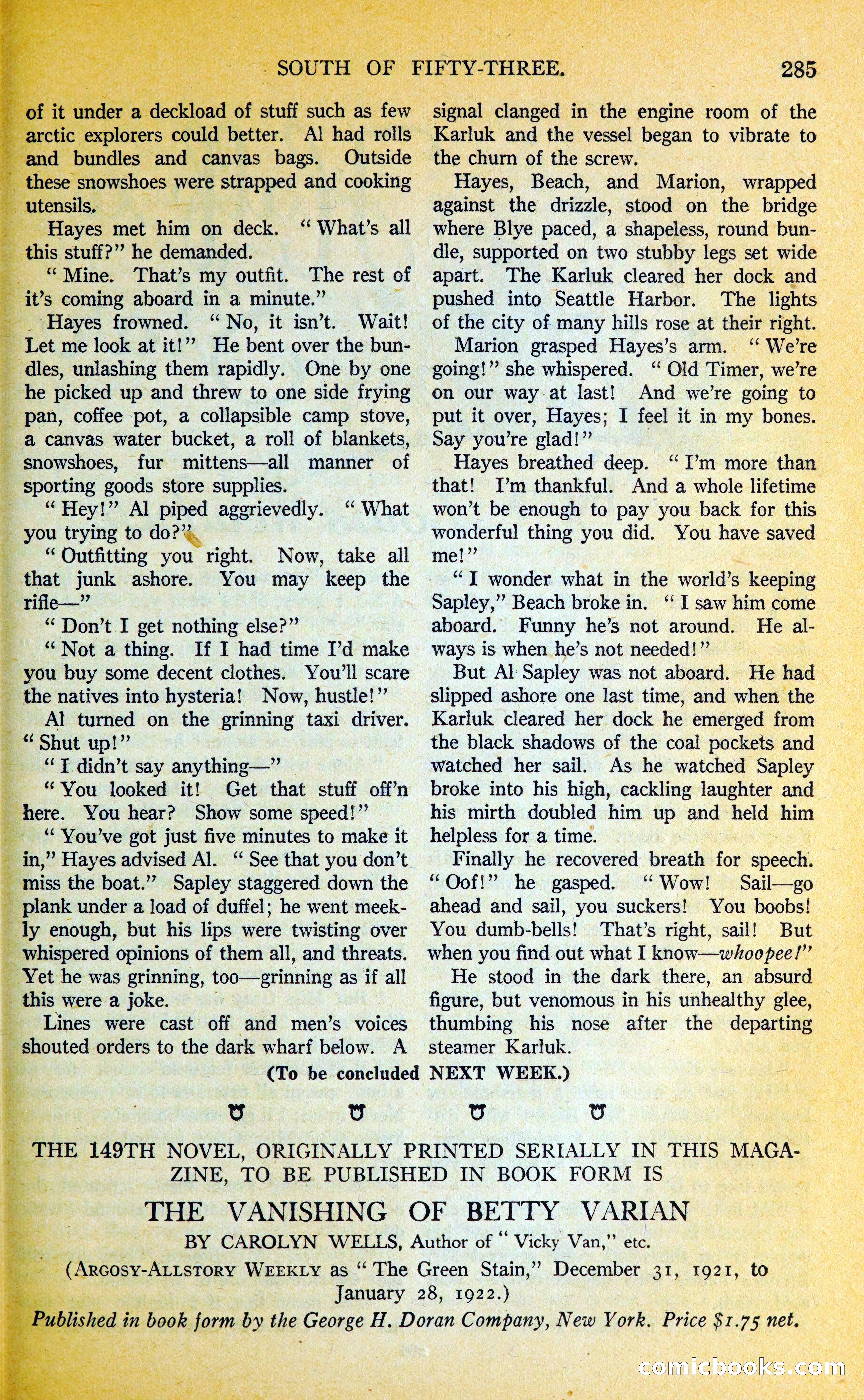 Argosy All-Story Weekly — page 318 of 400