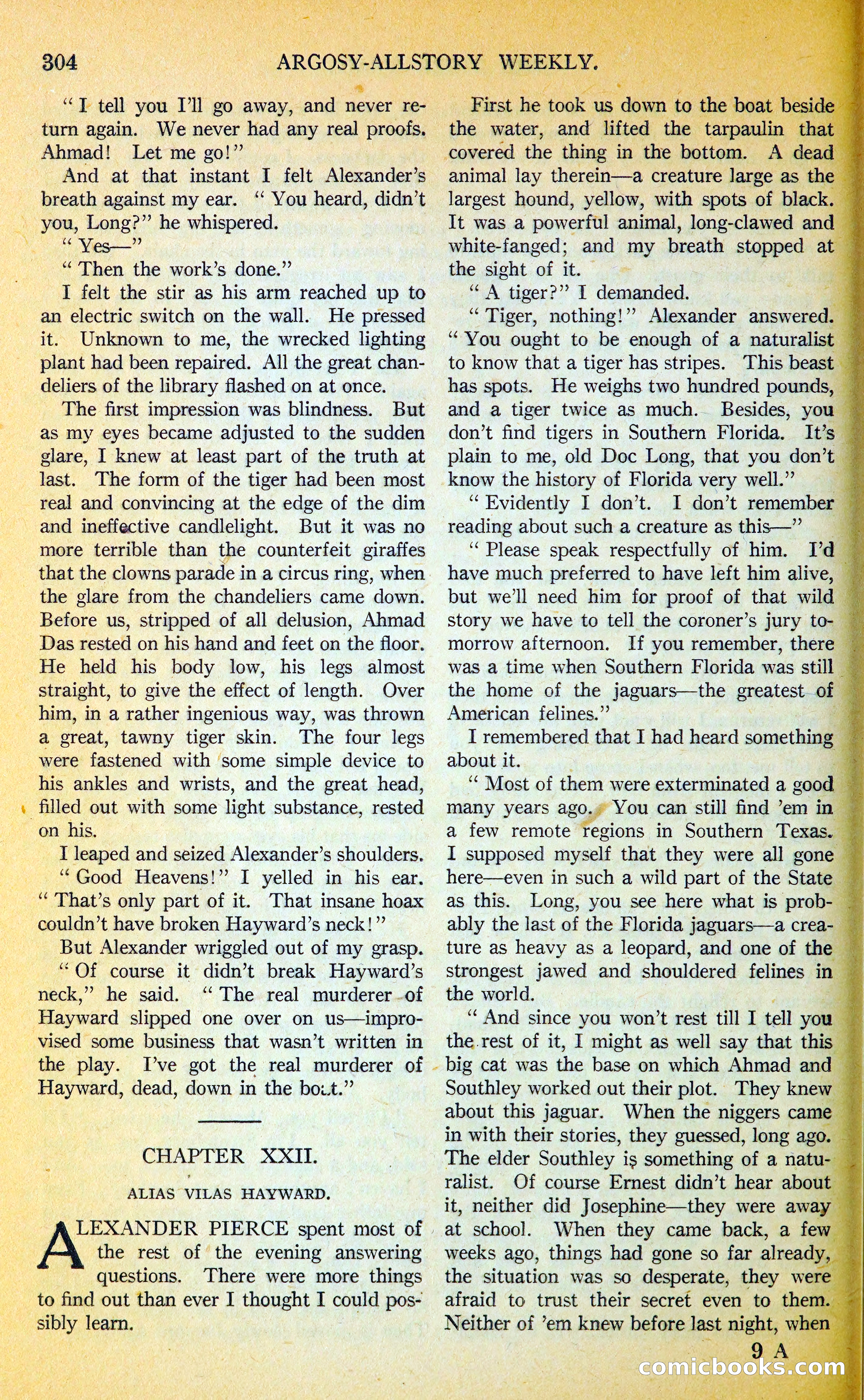 Argosy All-Story Weekly — page 337 of 400