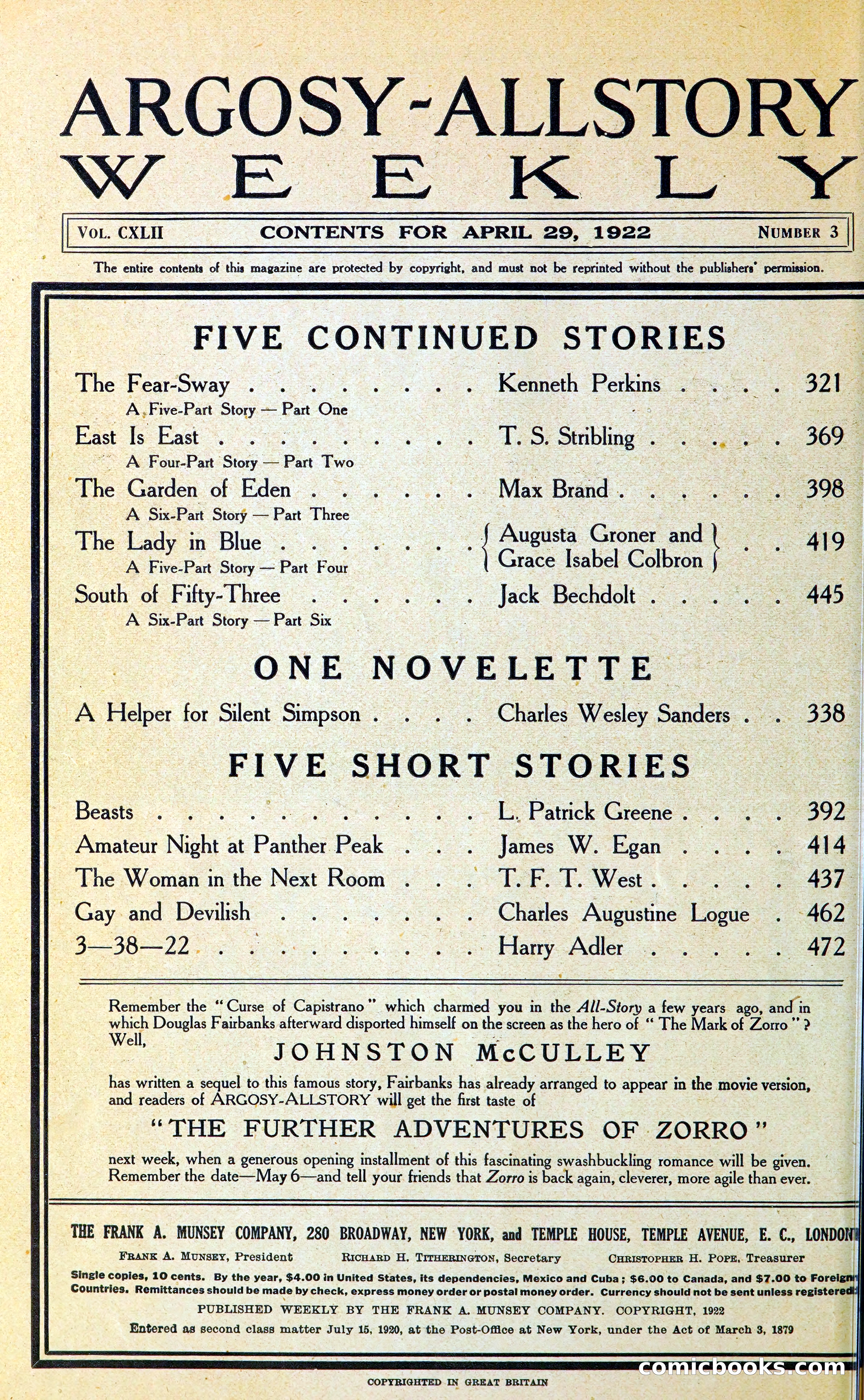 Argosy All-Story Weekly — page 359 of 400