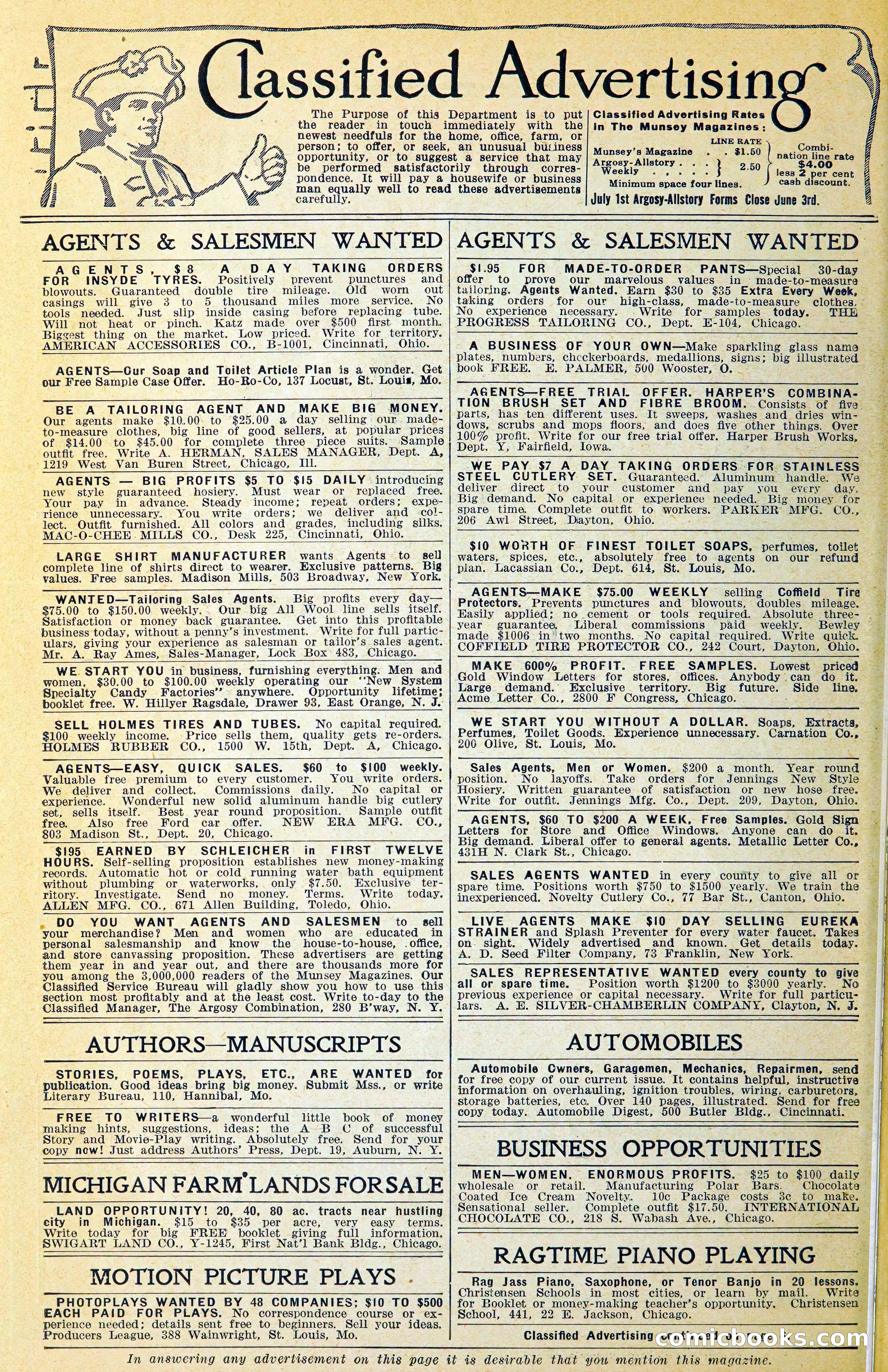 Argosy All-Story Weekly — page 13 of 400