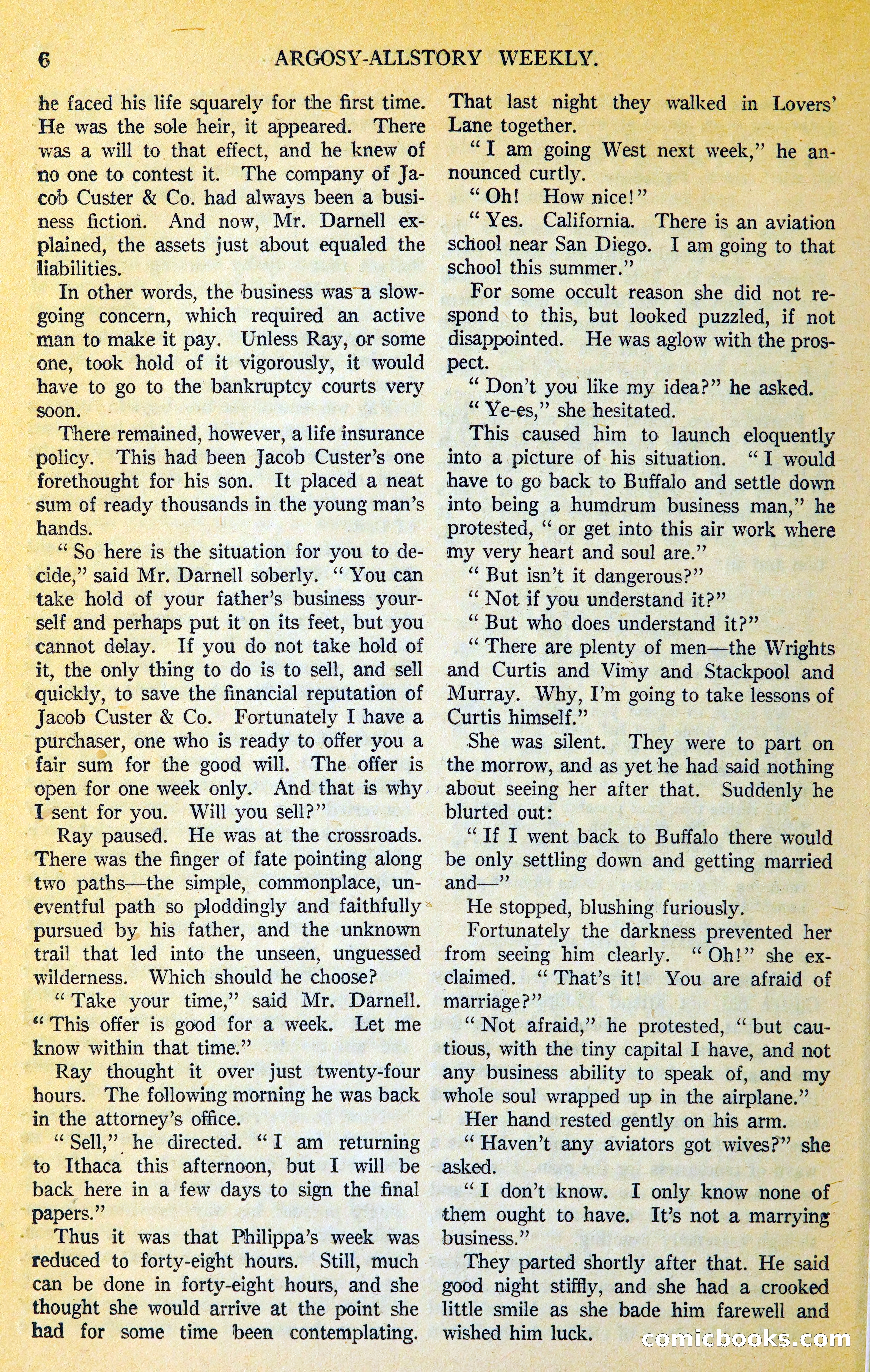 Argosy All-Story Weekly — page 23 of 400
